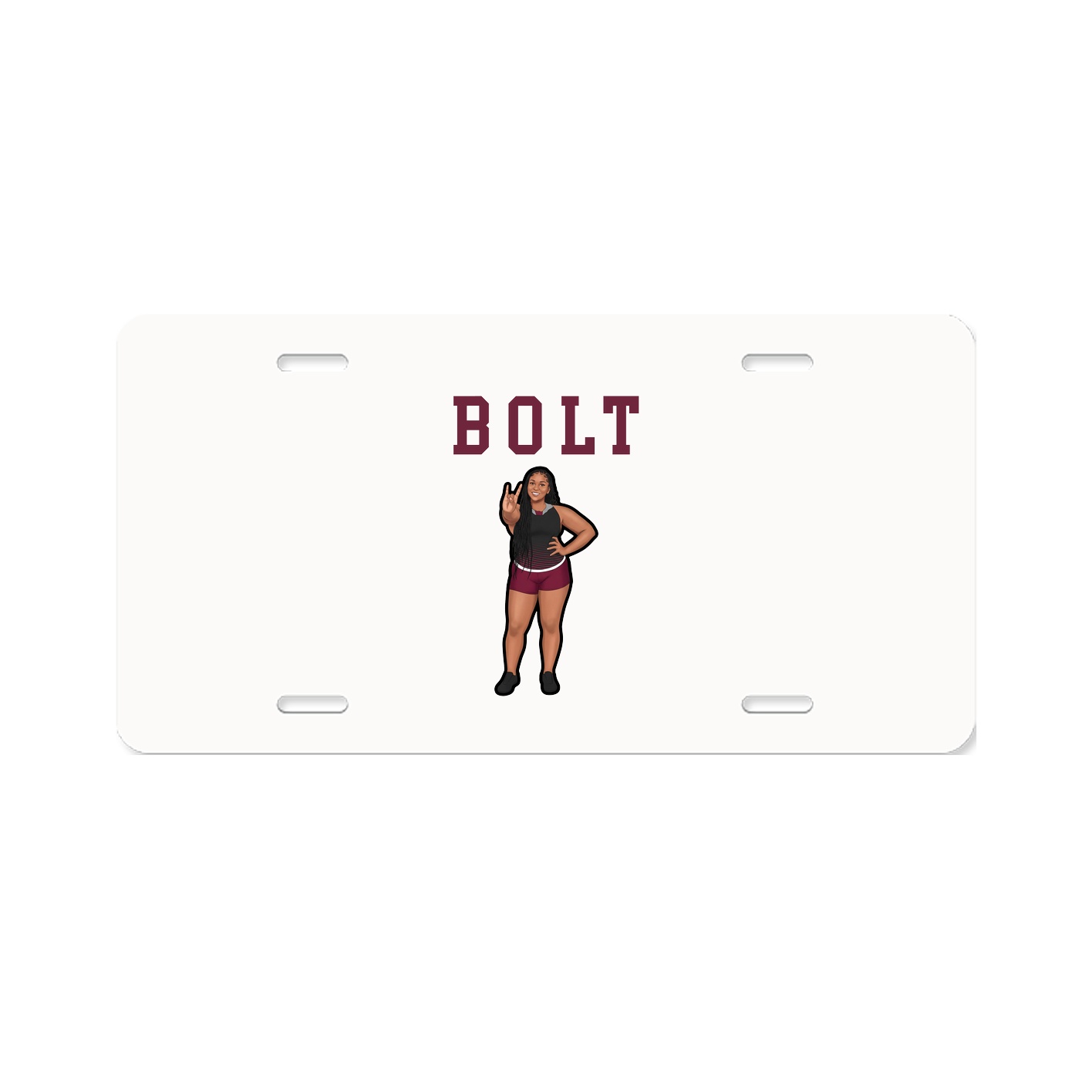 License Plate — Shirsey in Classic