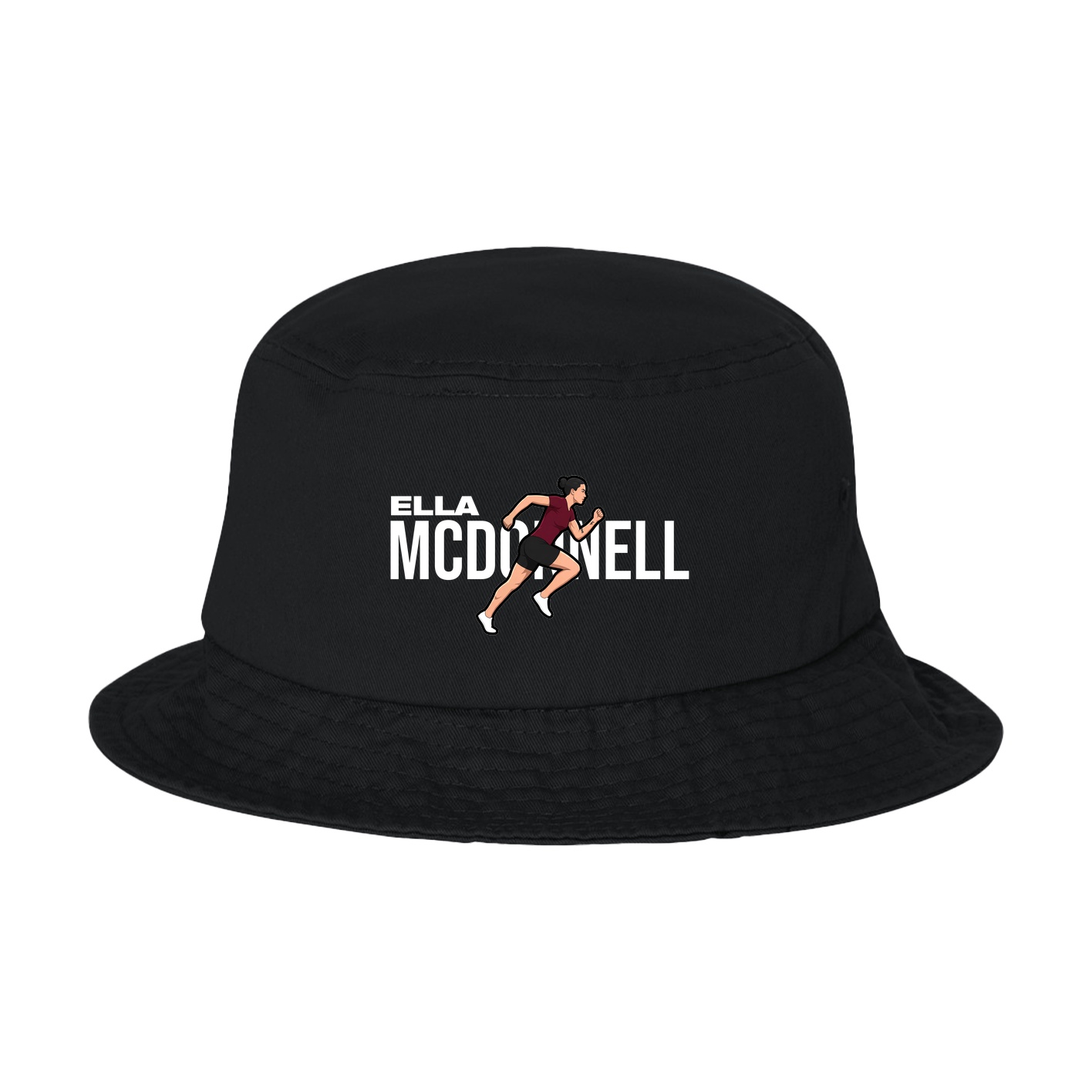 Bucket Cap — Player Name in Black
