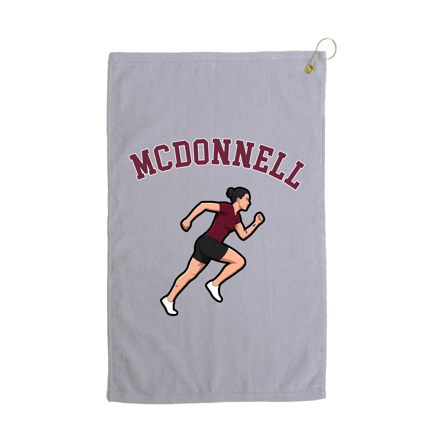 Golf Towel — Shirsey Arch in Grey