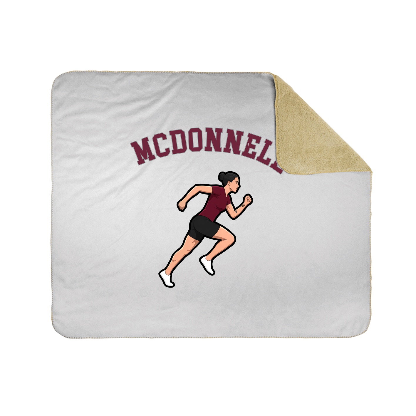 Throw Blanket — Shirsey Arch in White