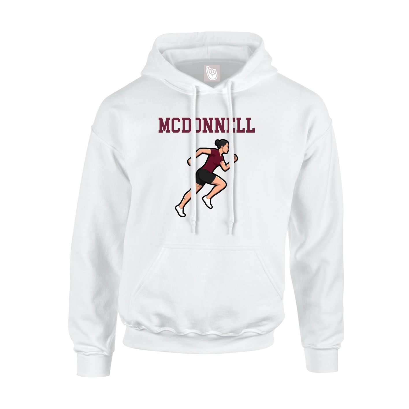Youth Hoodie — Shirsey in White