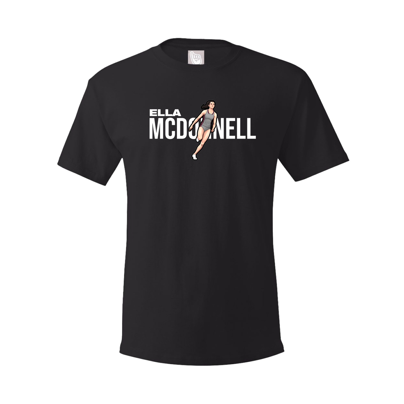 Youth Tee — Player Name in Black
