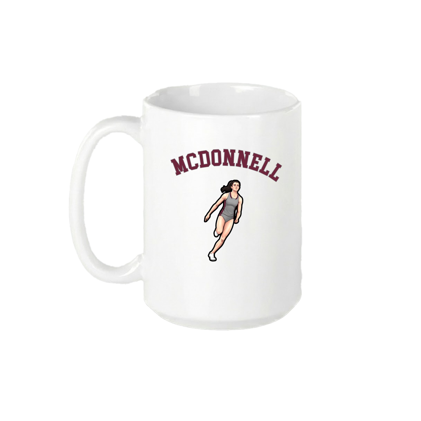 15oz Coffee Mug — Shirsey Arch in White