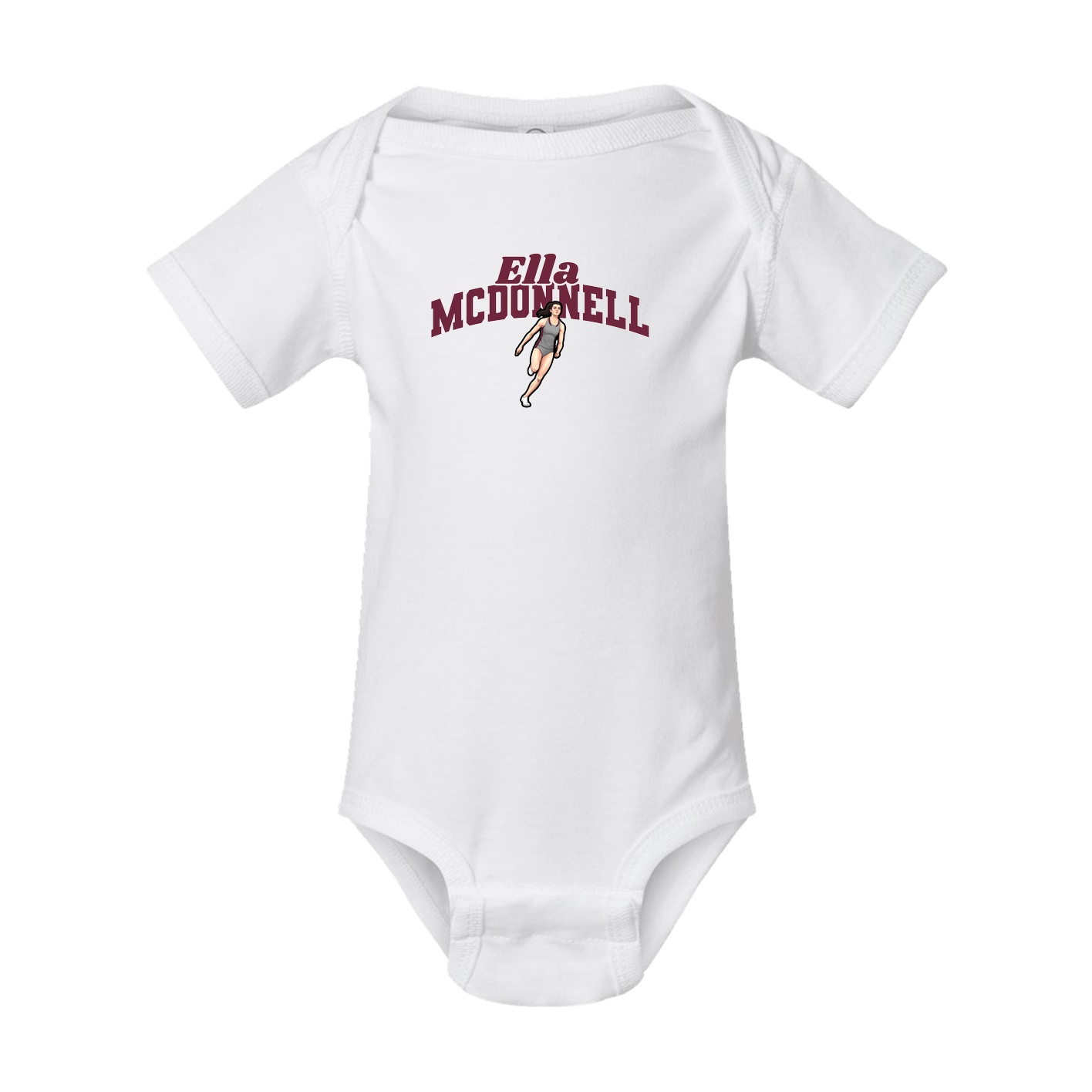 Baby Onesie — Signature Arch in White