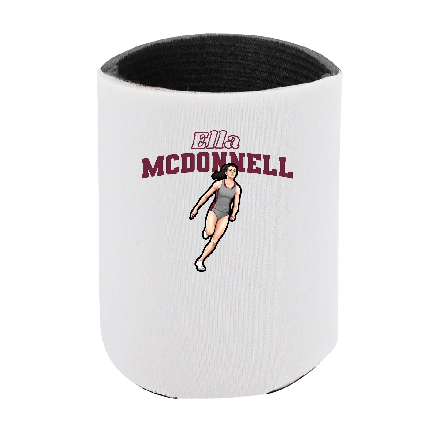 Can Holder — Name Arch in White
