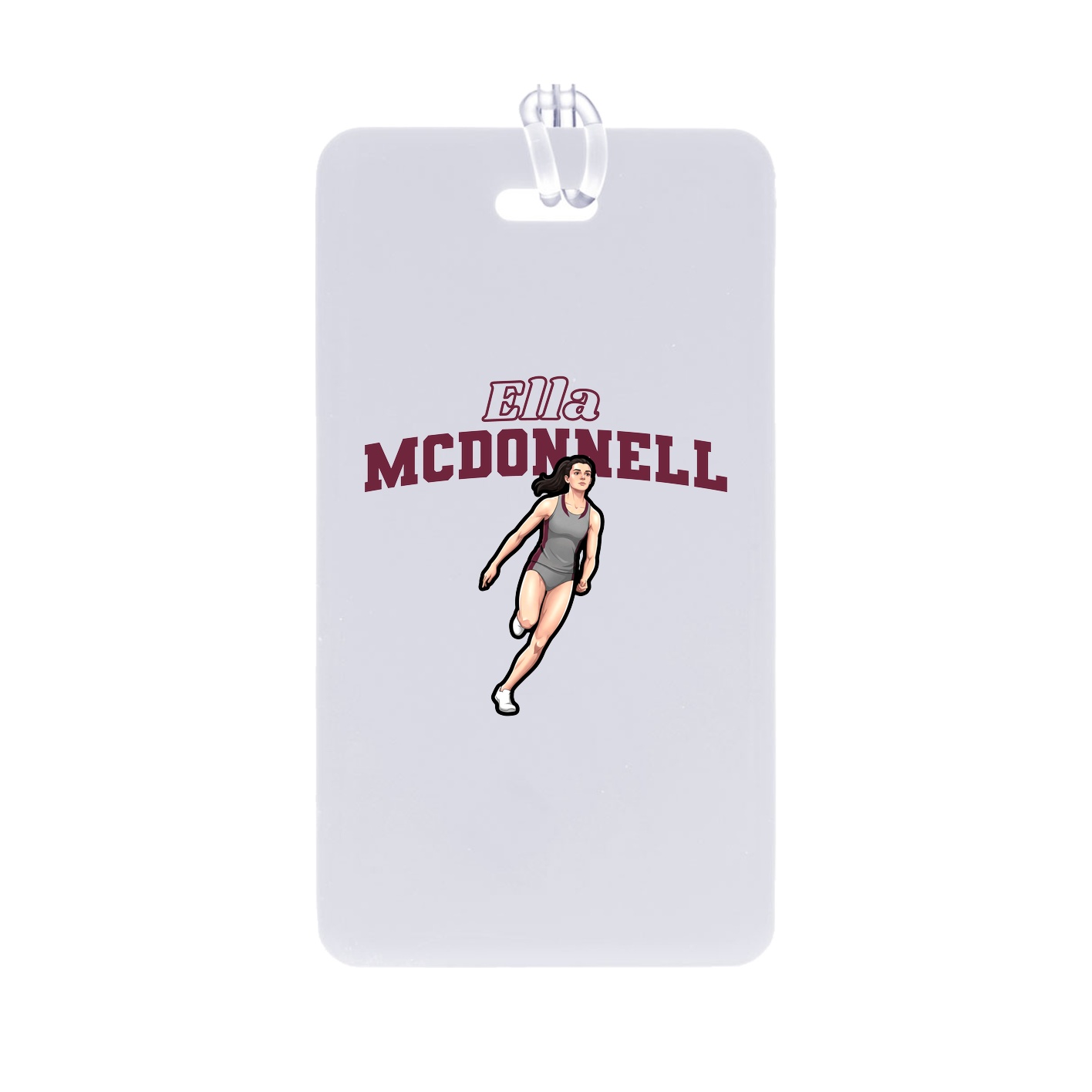Bag Tag — Name Arch in Classic