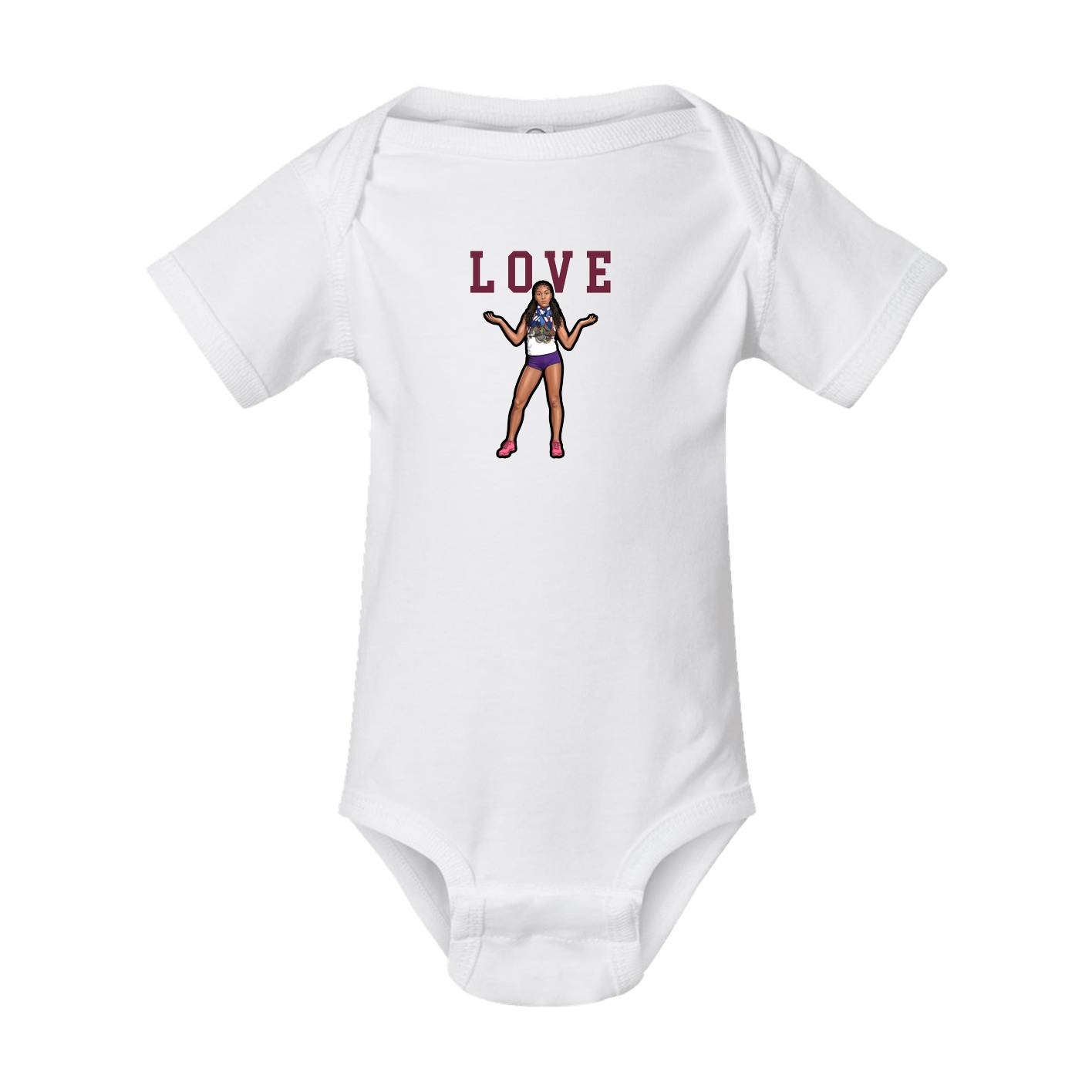 Baby Onesie — Shirsey in White