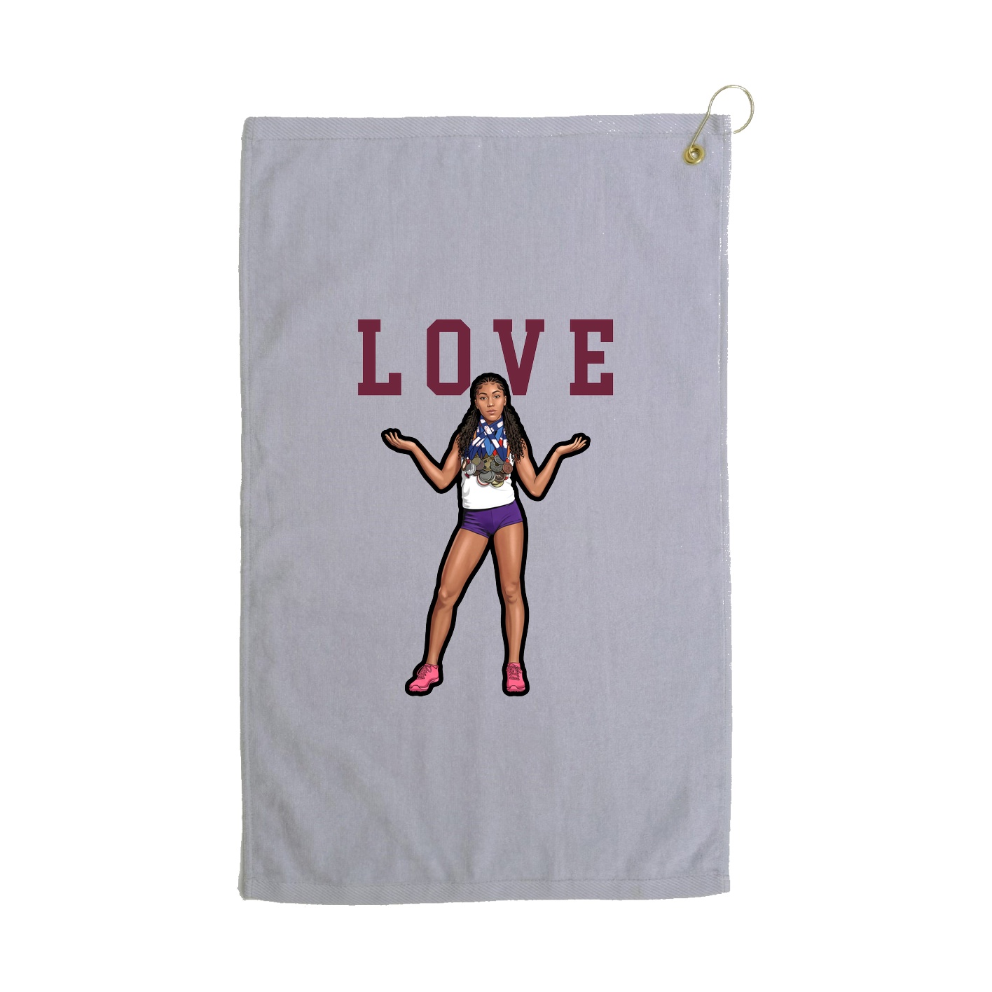 Terry Velour Golf Towel