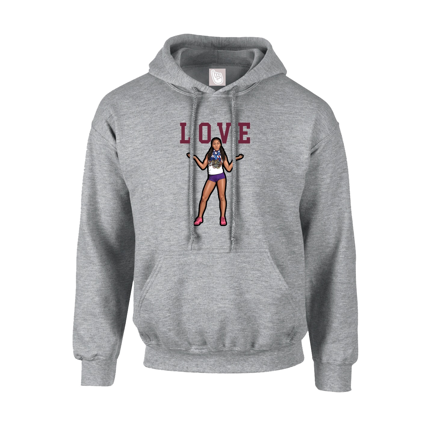 Youth Hoodie — Shirsey in Grey