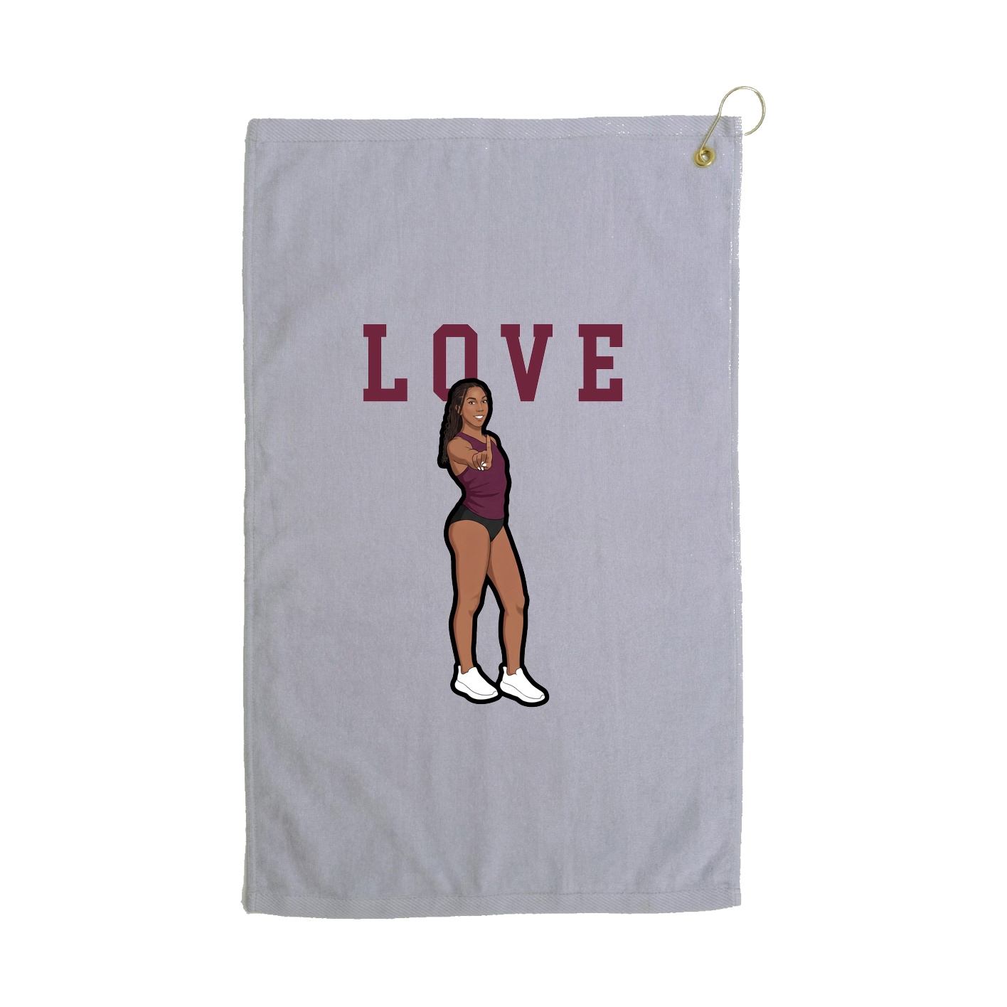 Golf Towel — Shirsey in Grey