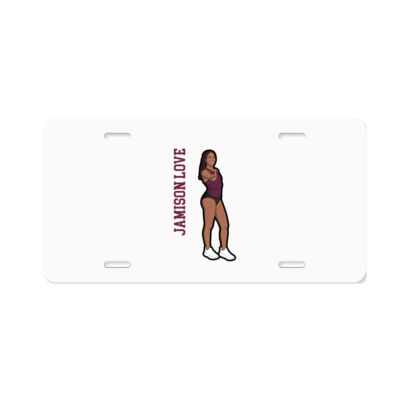 Aluminum License Plate