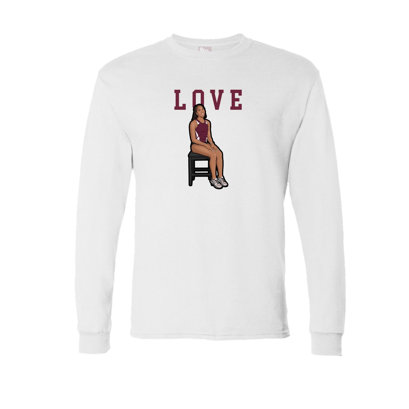 Long Sleeve Tee — Shirsey in White