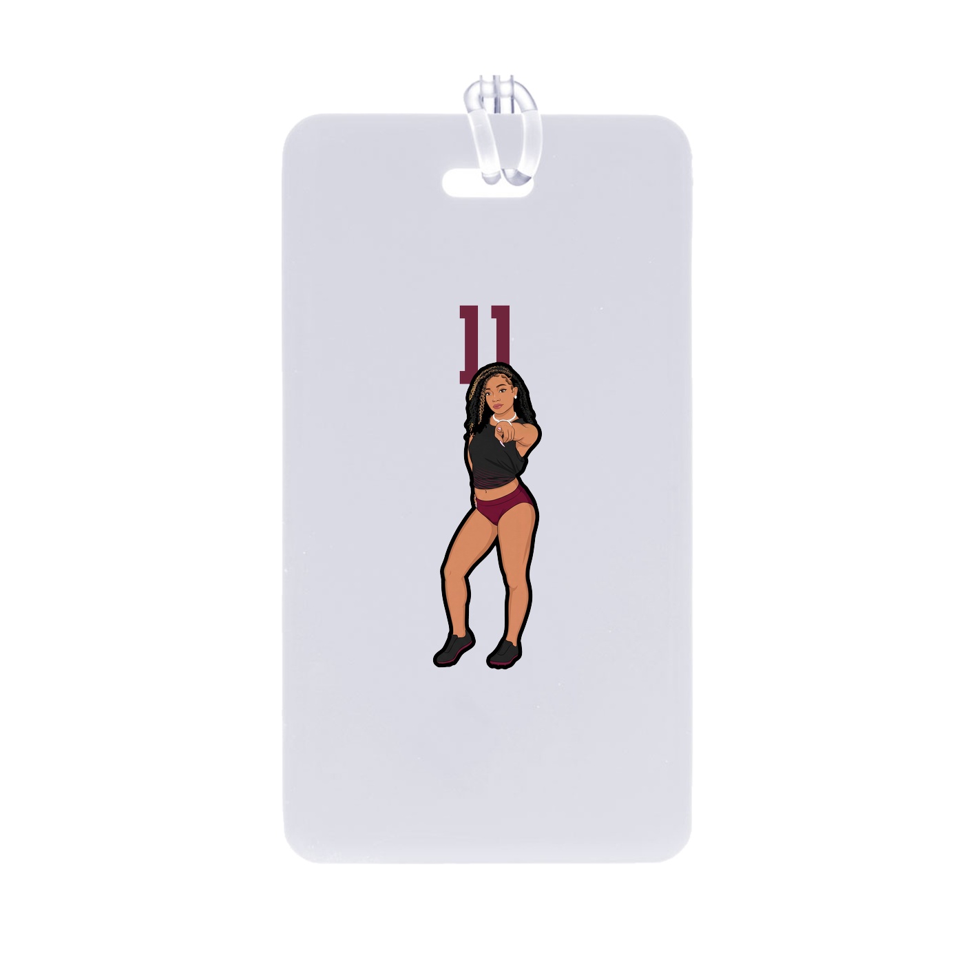 Bag Tag — Number Top in Classic