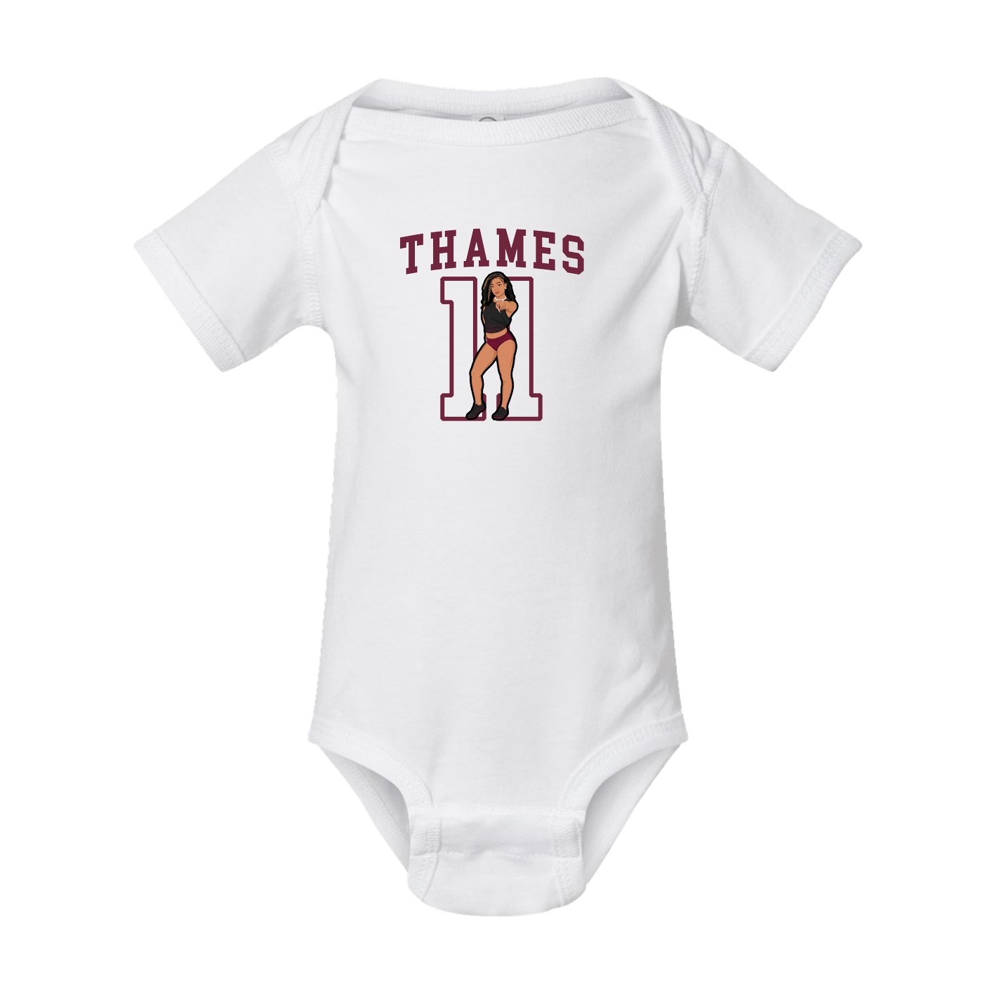 Baby Onesie — Shirsey in White