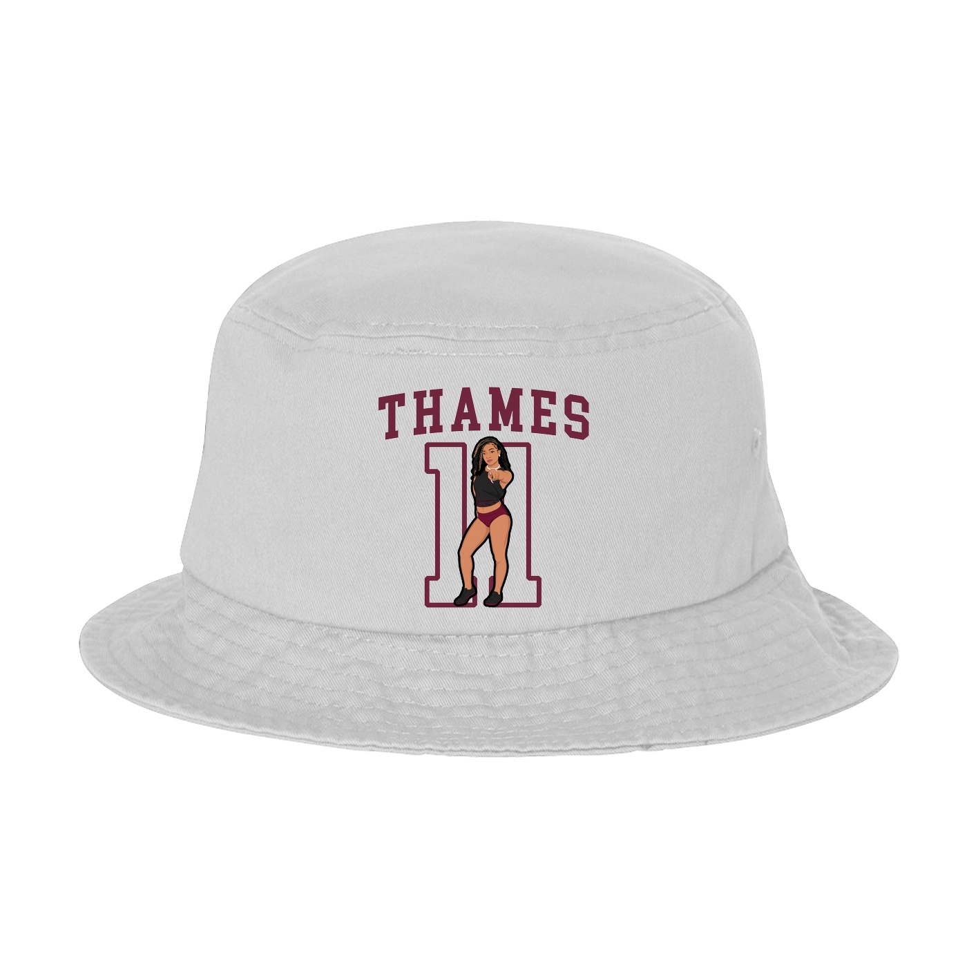 Bucket Cap — Shirsey in White
