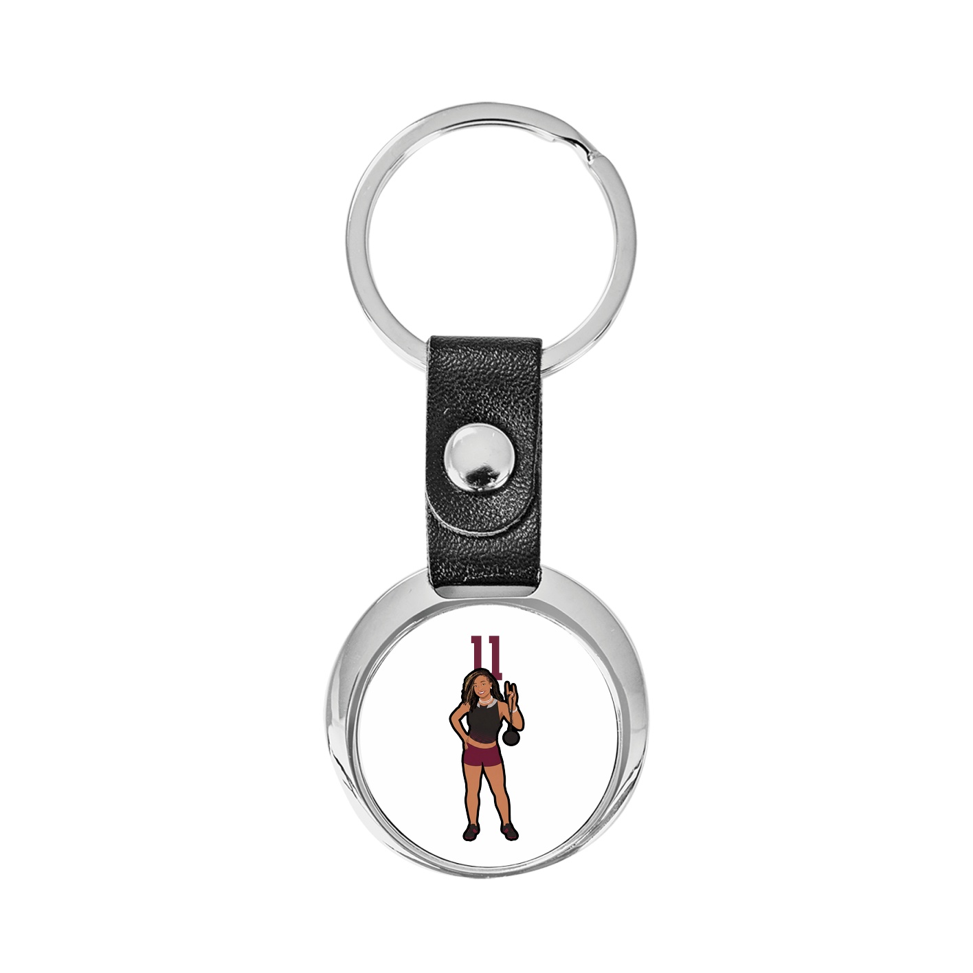 Key Chain — Number Top in Classic