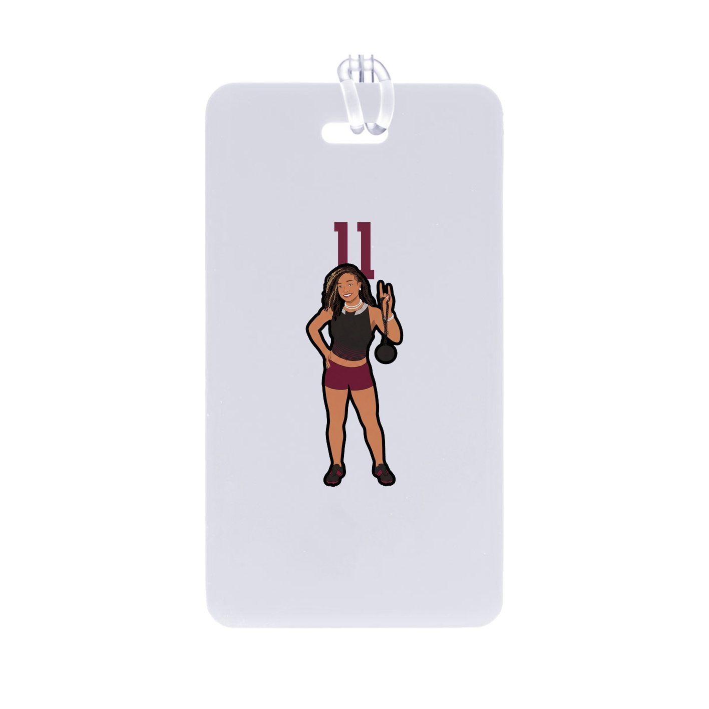 Bag Tag — Number Top in Classic