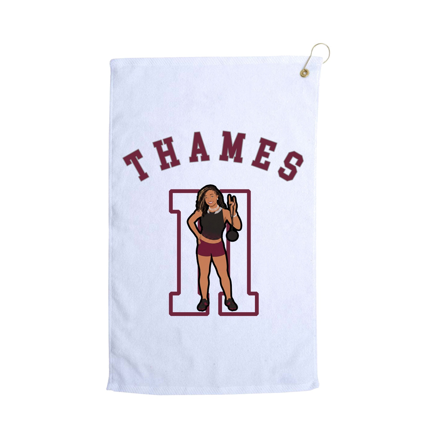 Terry Velour Golf Towel