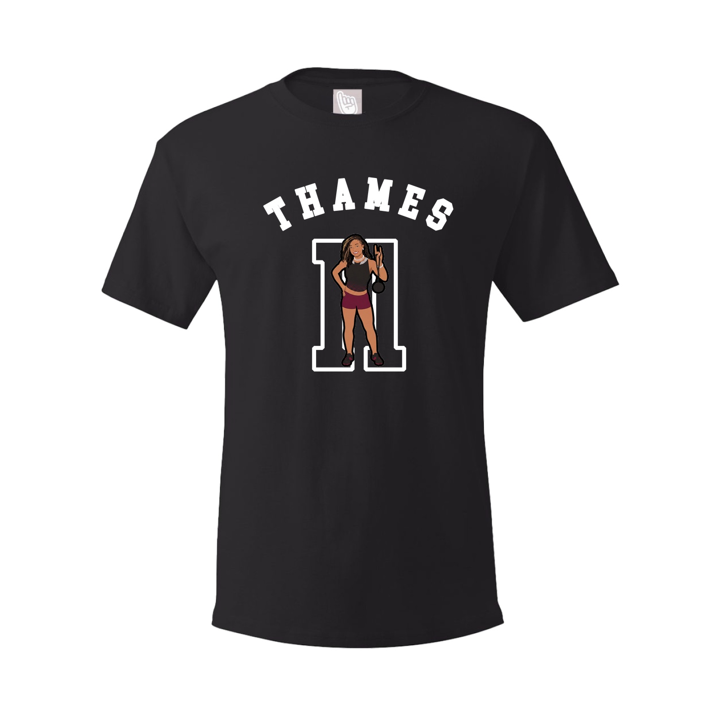Tee — Shirsey Arch in Black