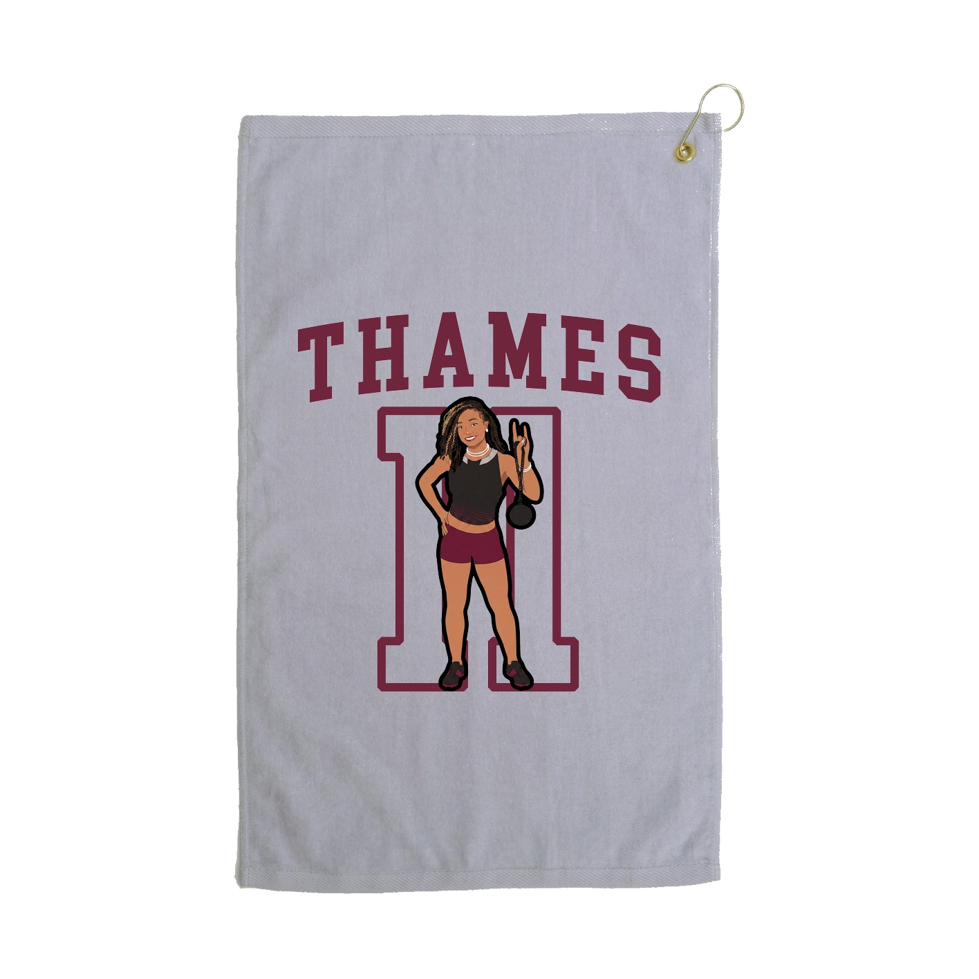 Golf Towel — Shirsey in Grey