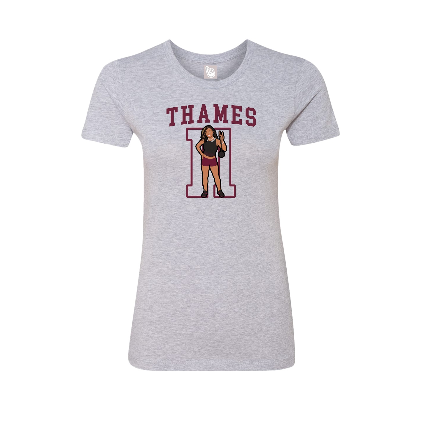 Womens Tee — Shirsey in Grey