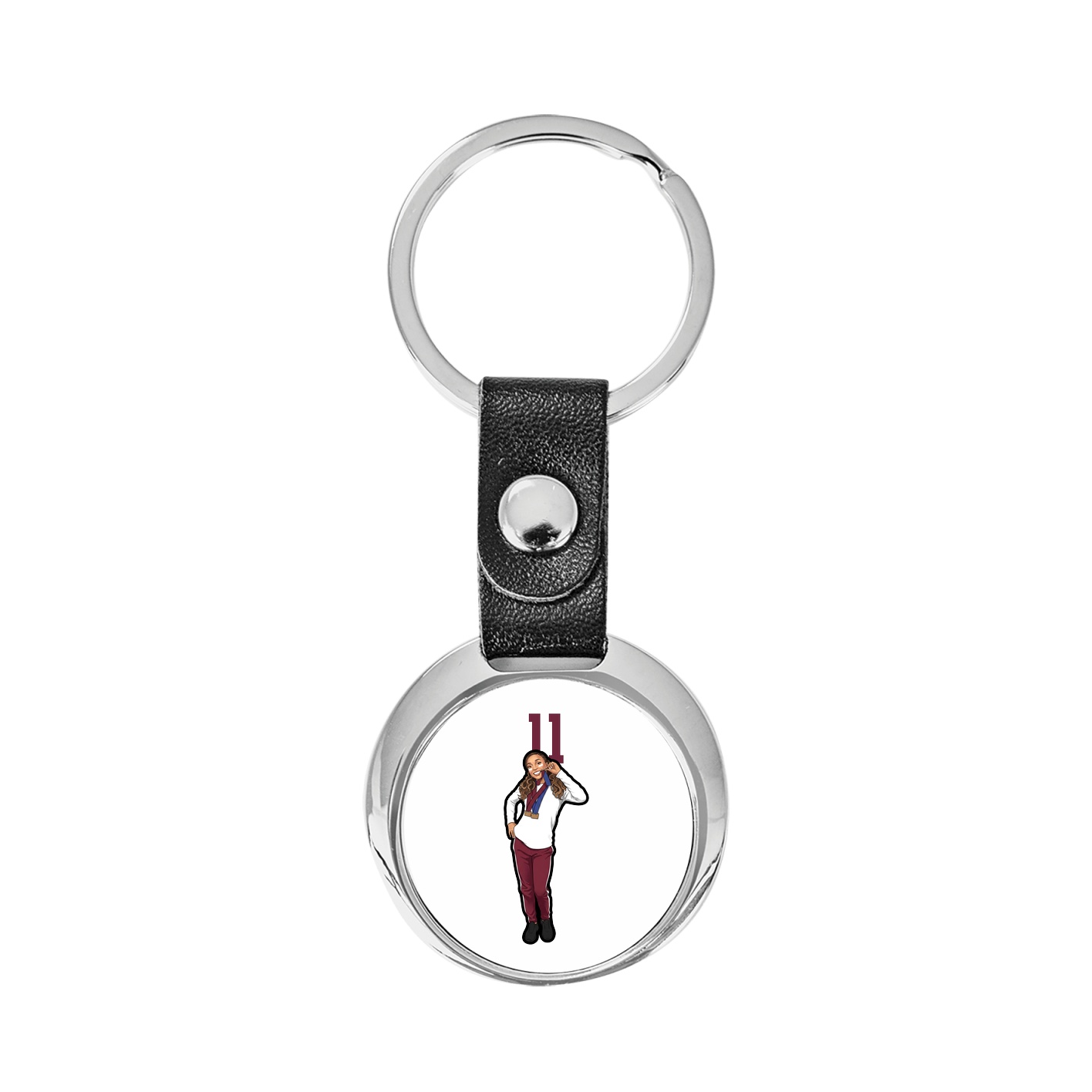 Key Chain — Number Top in Classic