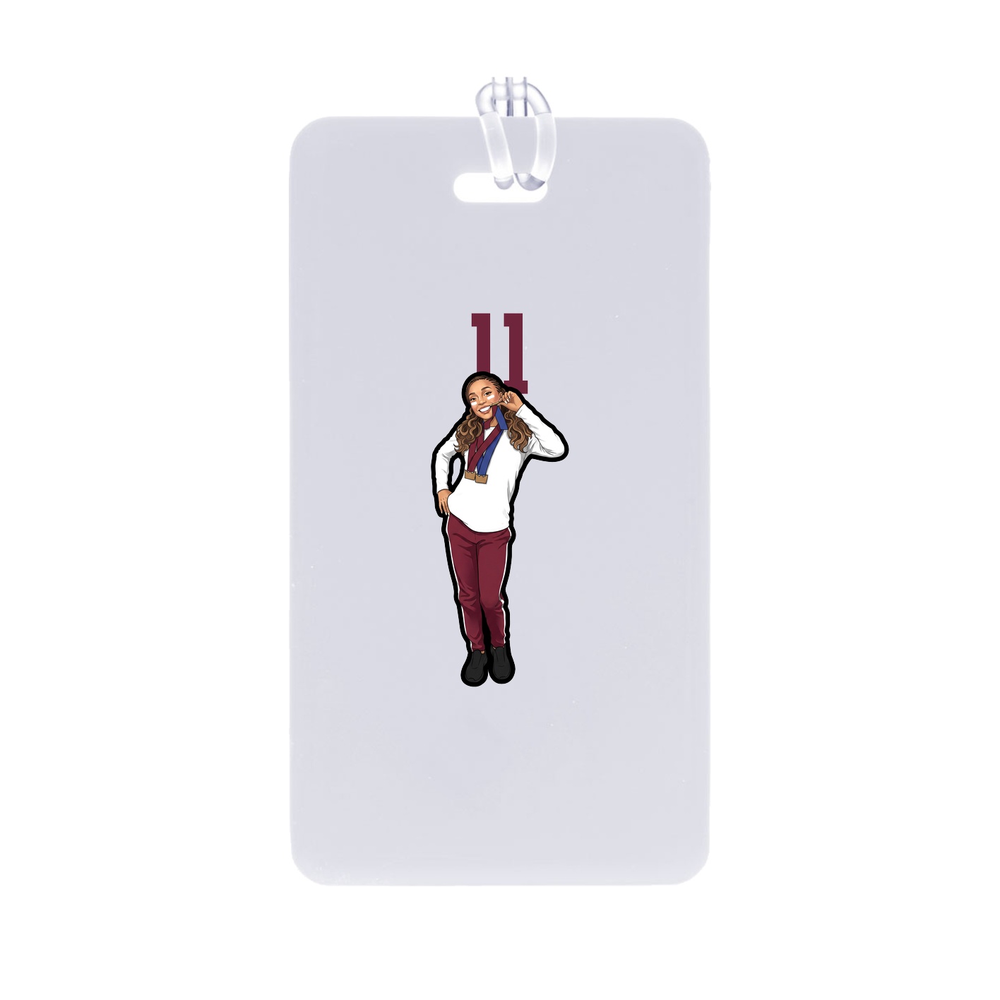 Bag Tag — Number Top in Classic