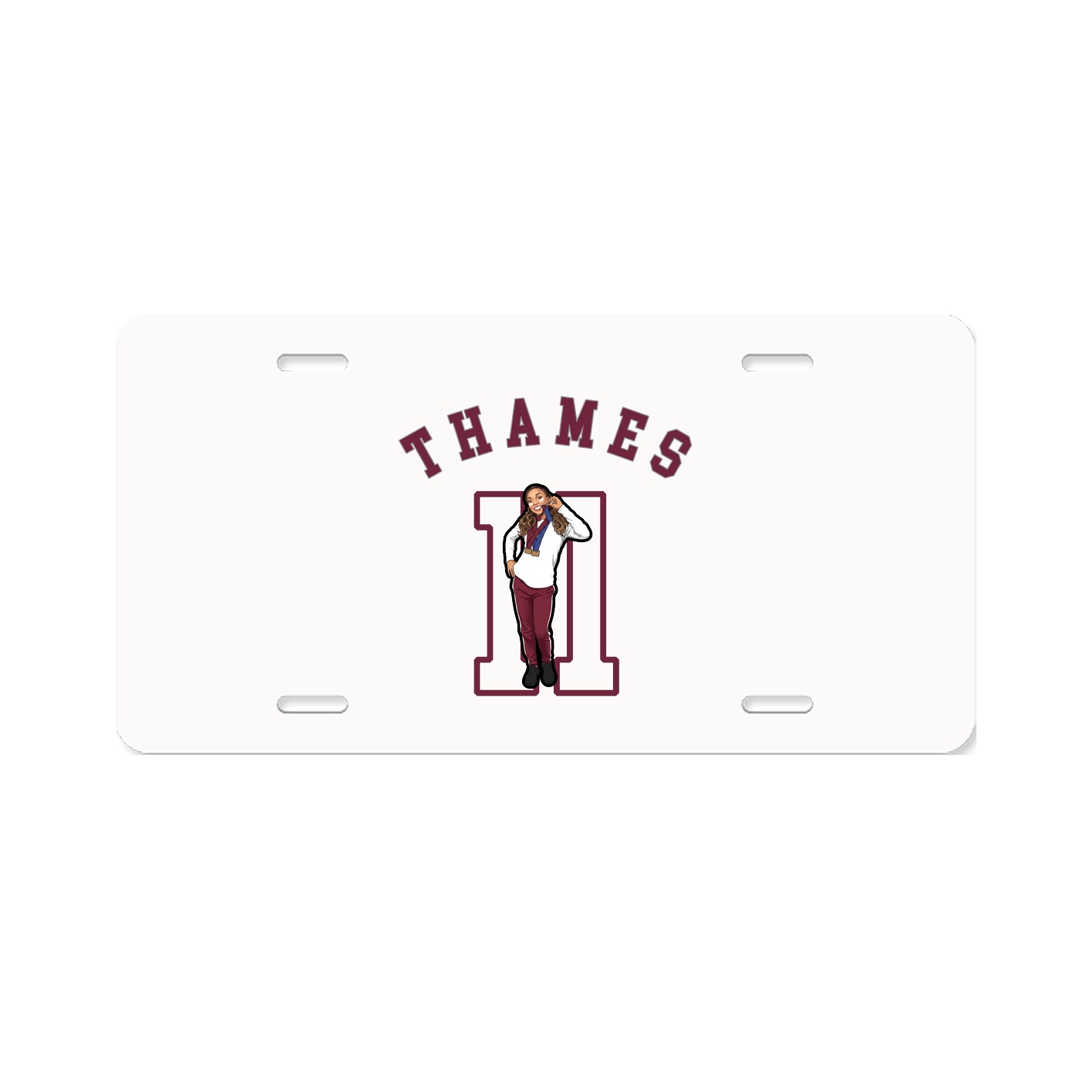 License Plate — Shirsey Arch in Classic