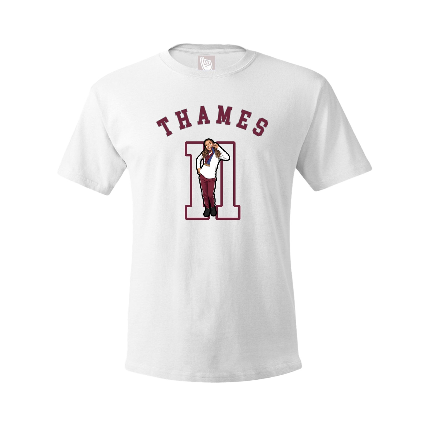 Tee — Shirsey Arch in White