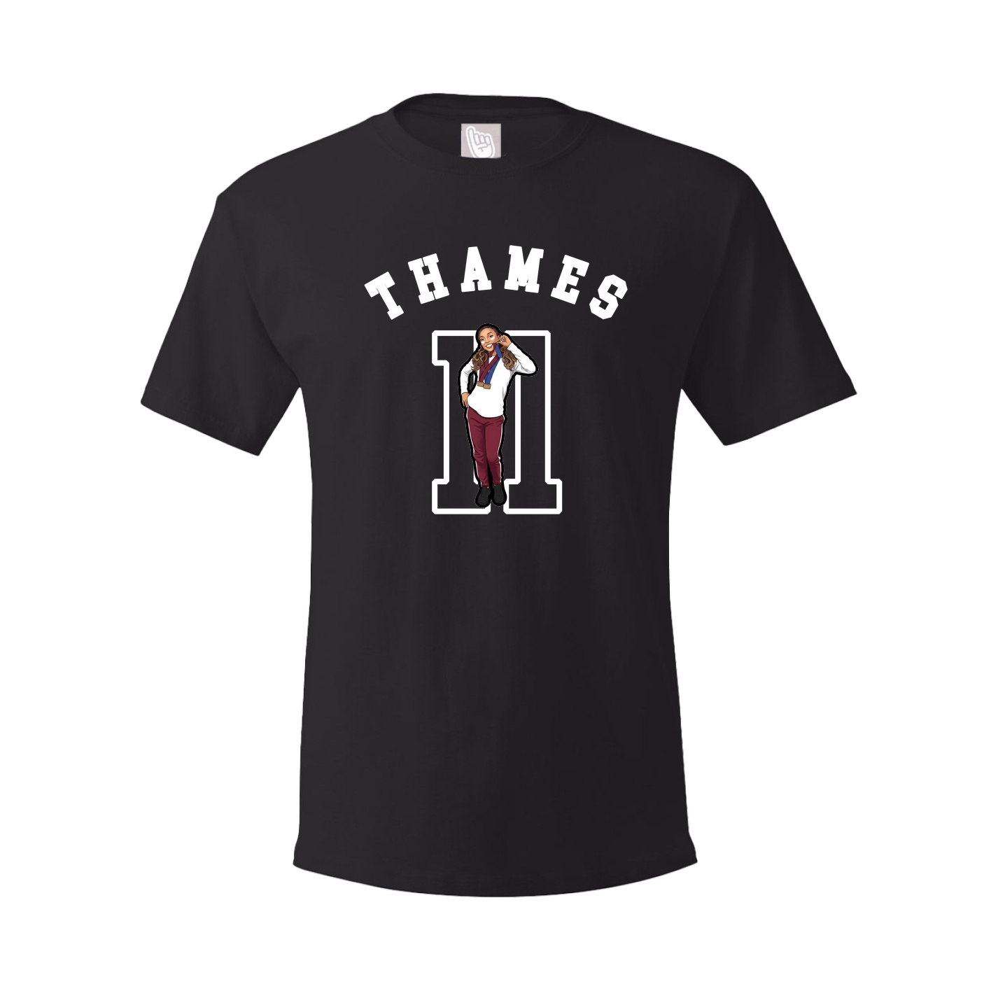 Youth Tee — Shirsey Arch in Black