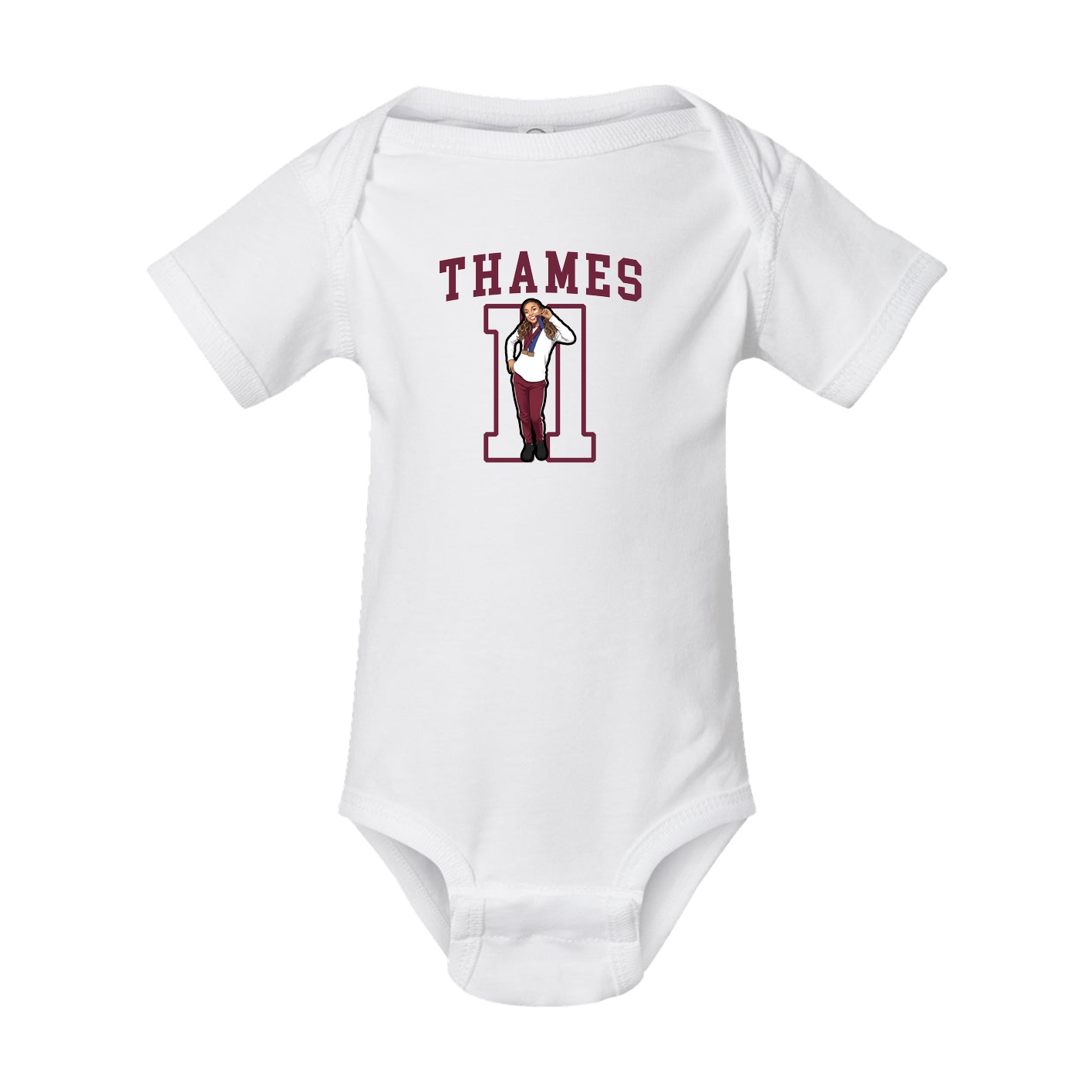Baby Onesie — Shirsey in White