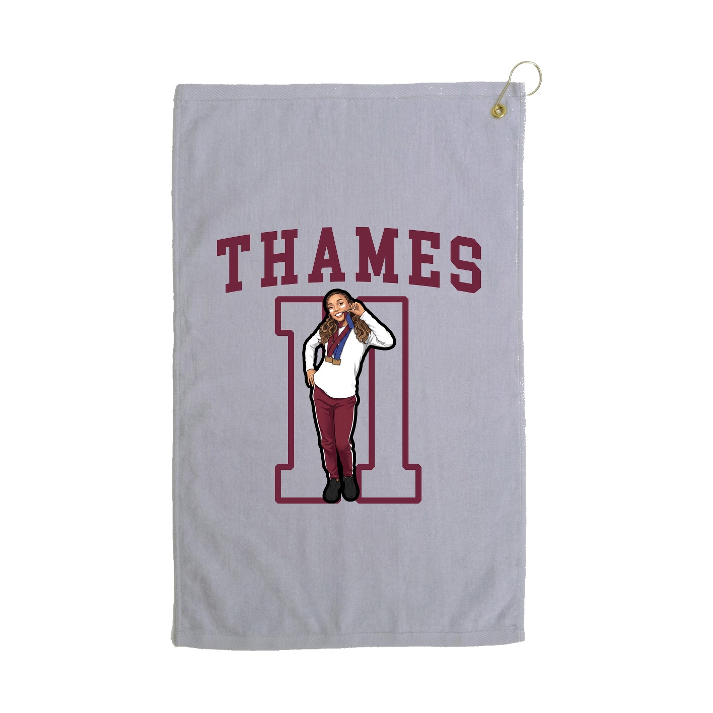Golf Towel — Shirsey in Grey