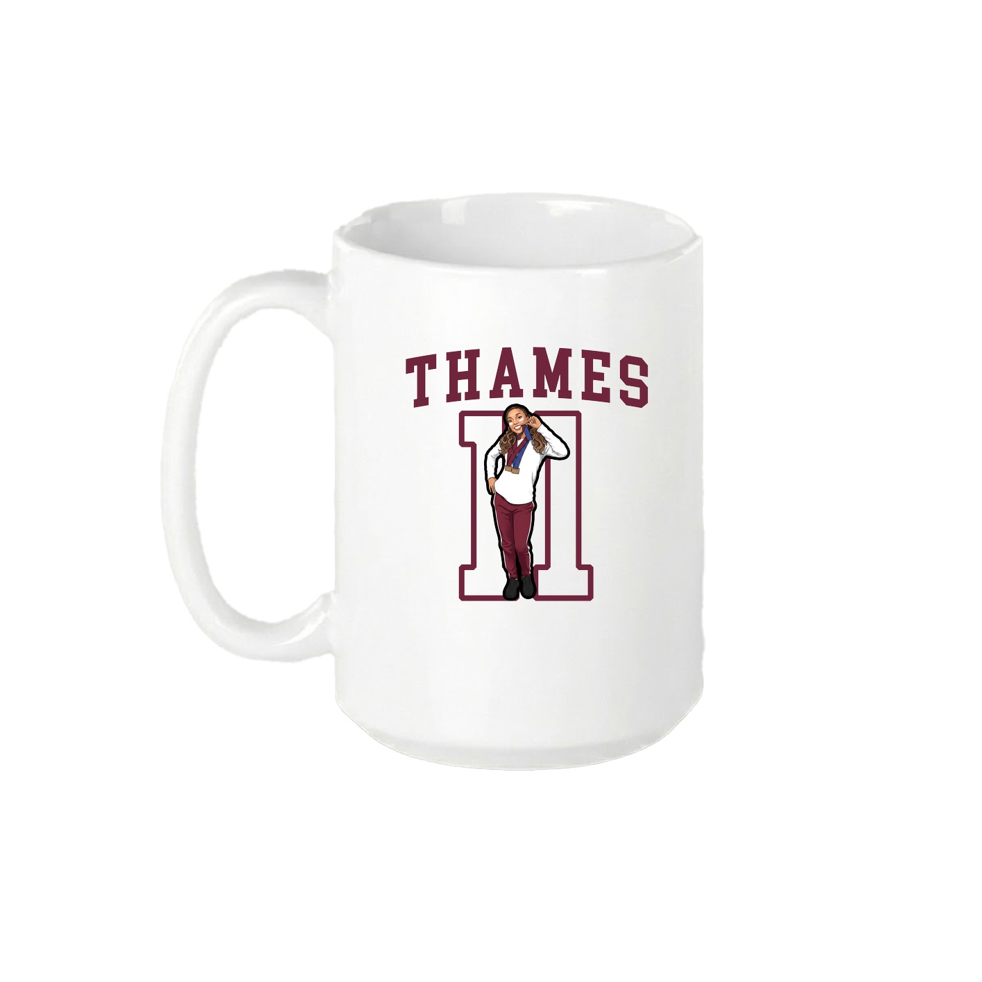 15oz Coffee Mug — Shirsey in White