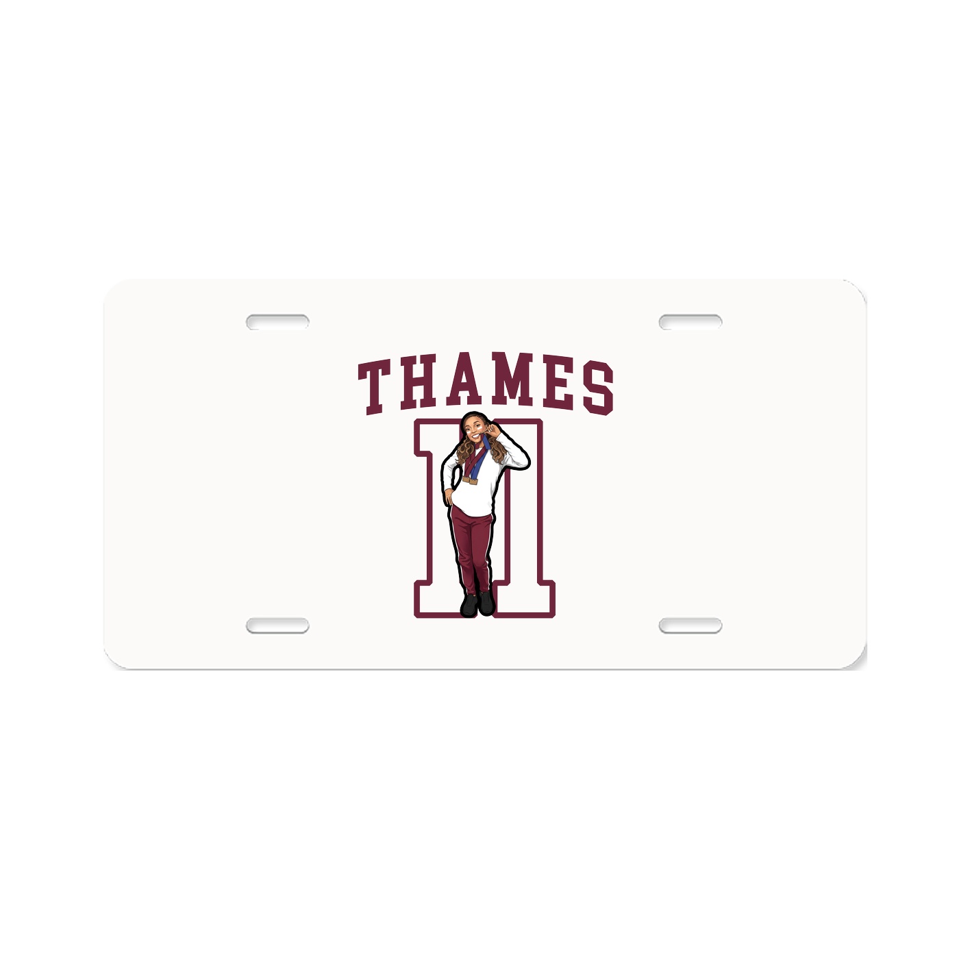 License Plate — Shirsey in Classic