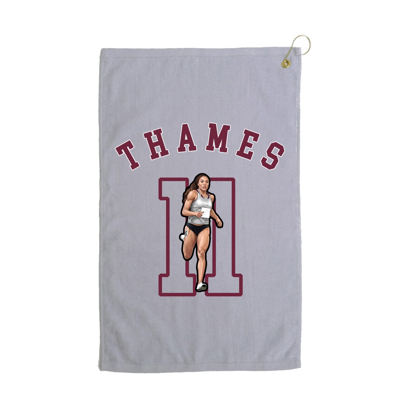 Golf Towel — Shirsey Arch in Grey