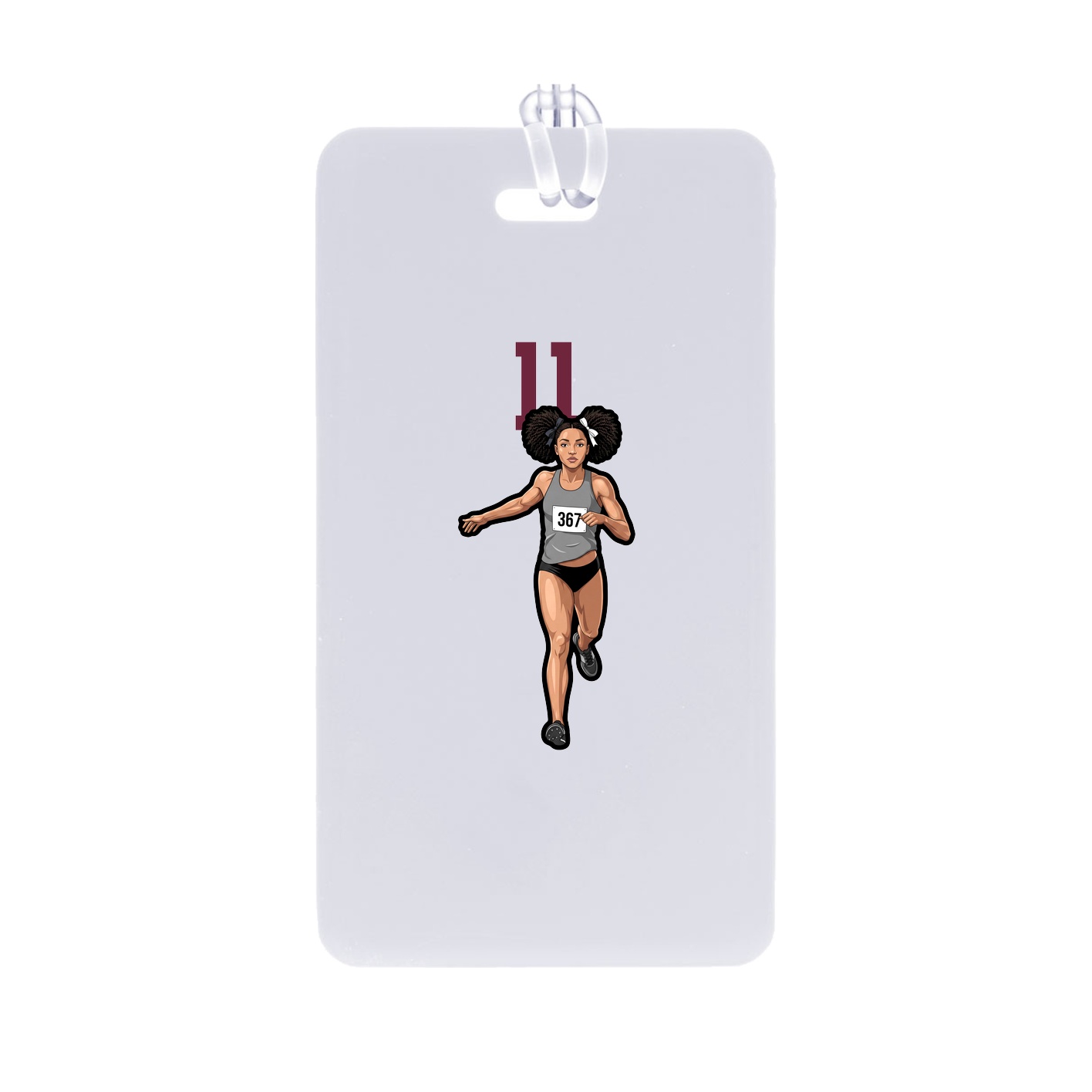 Bag Tag — Number Top in Classic