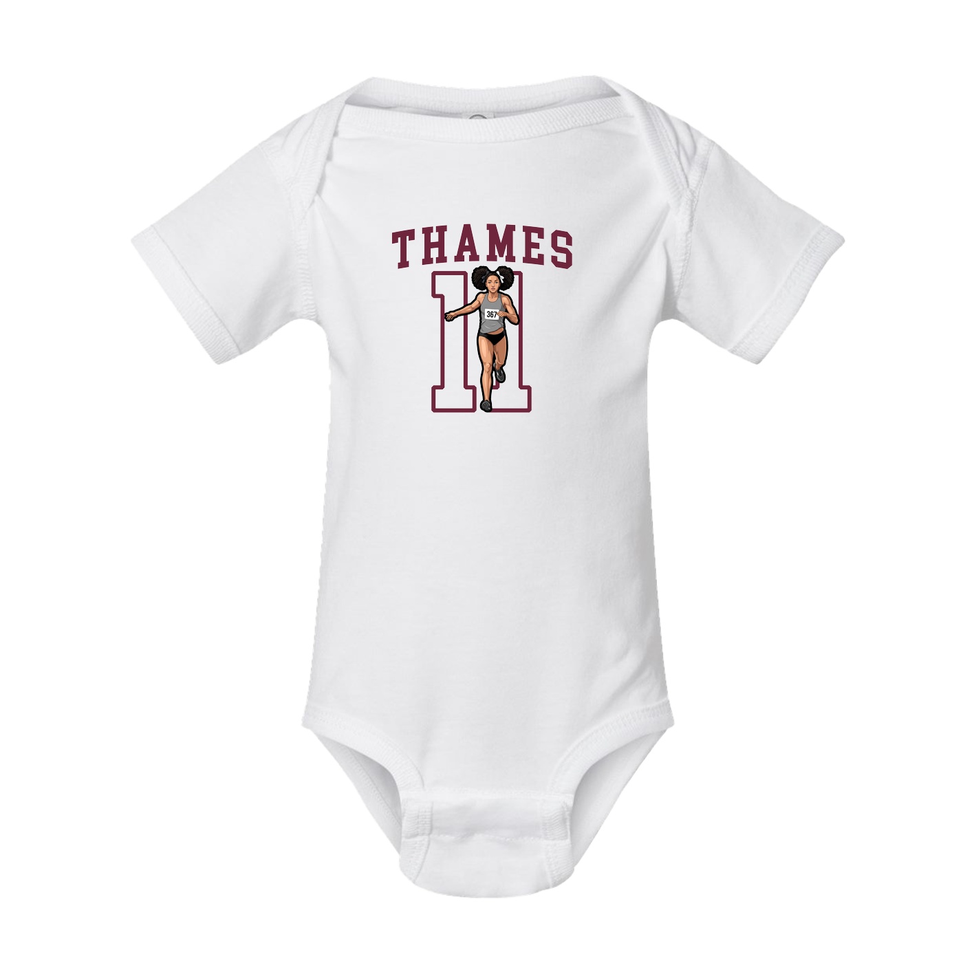 Baby Onesie — Shirsey in White