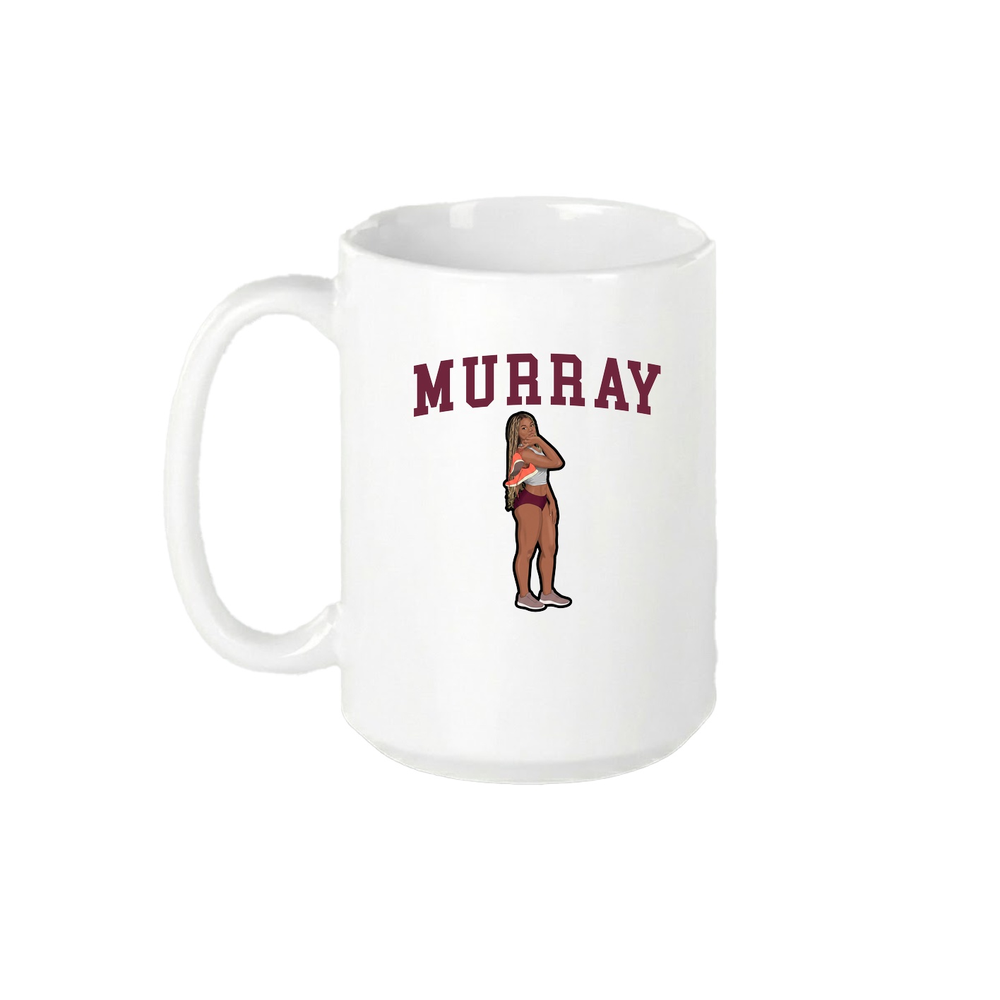 15oz Coffee Mug — Shirsey in White