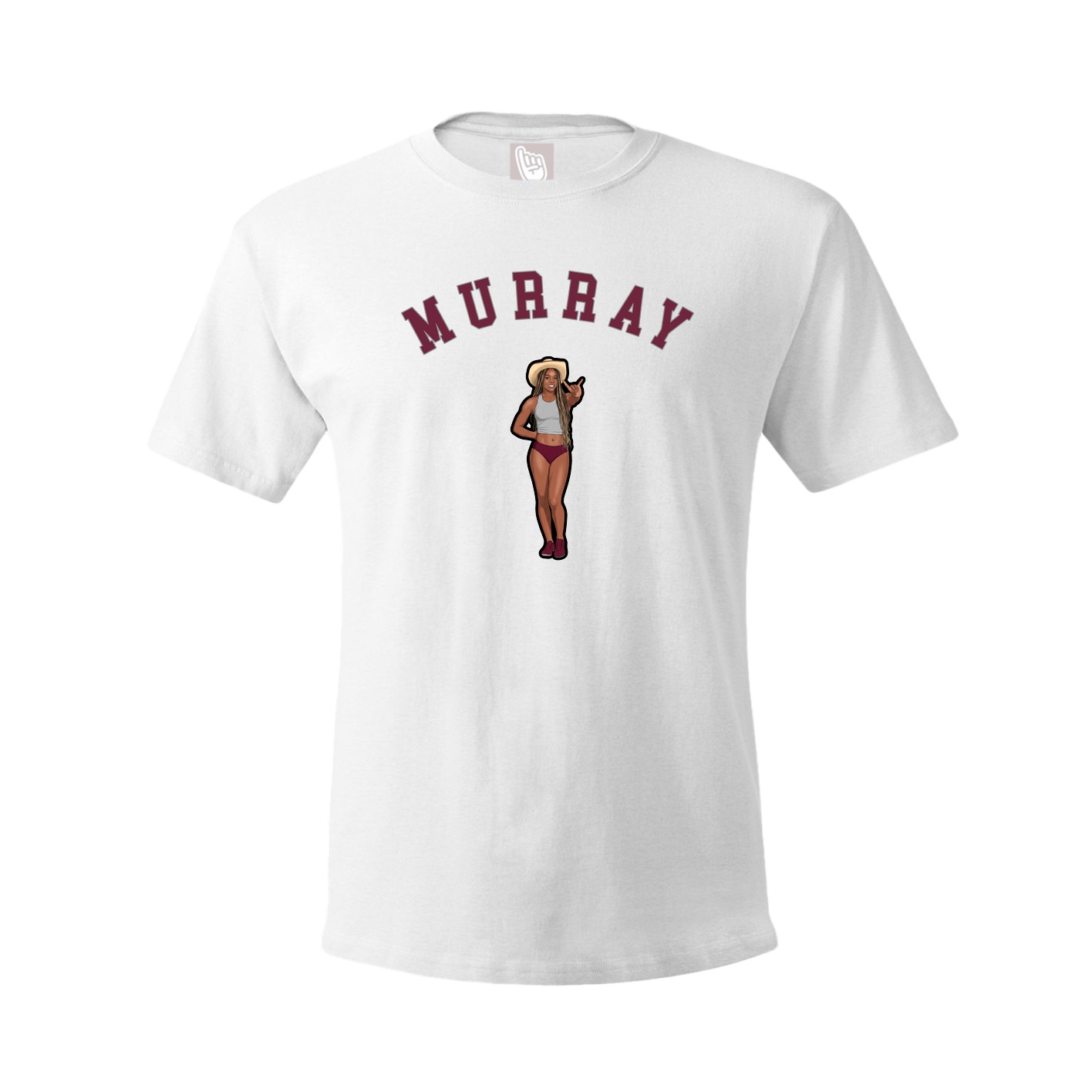 Tee — Shirsey Arch in White