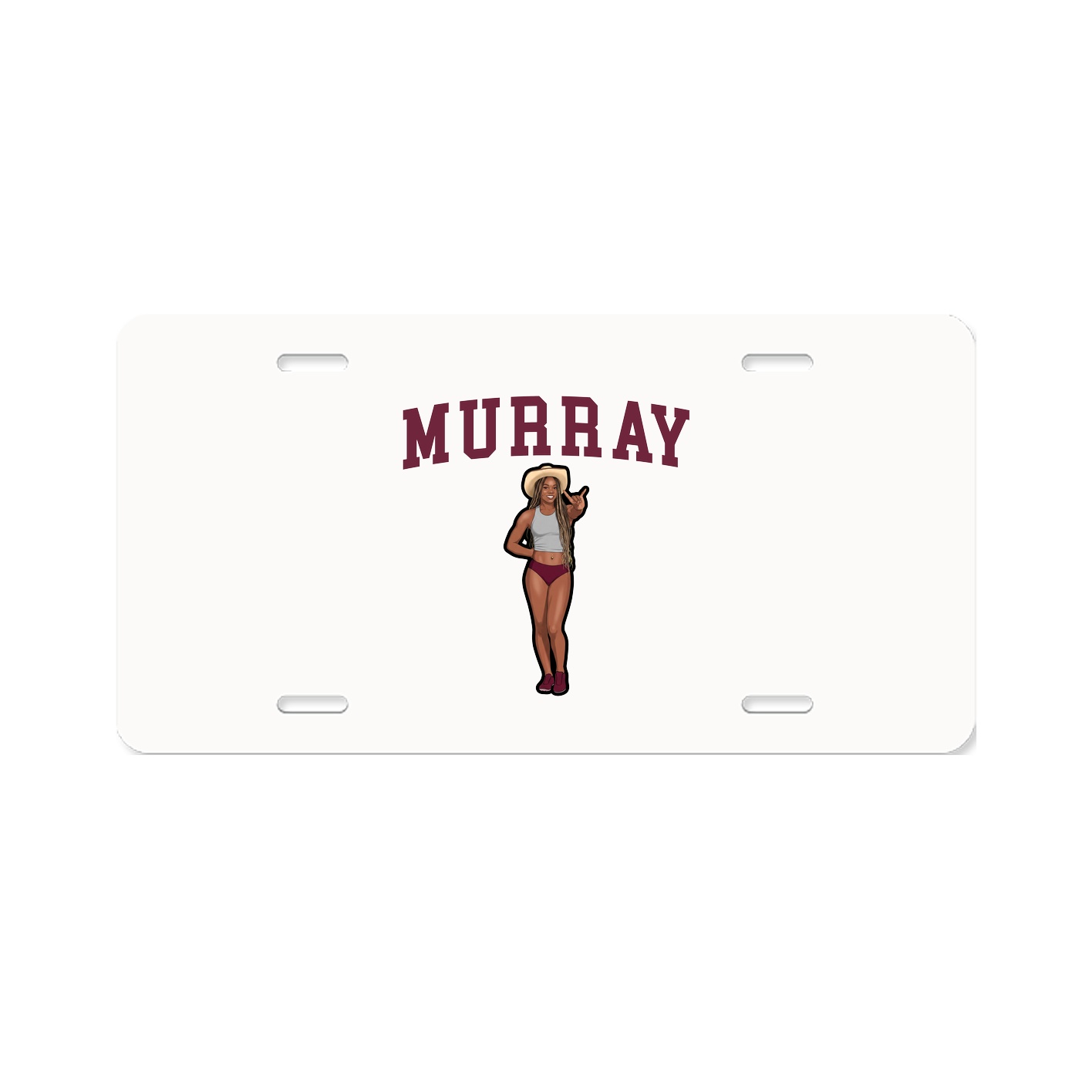 License Plate — Shirsey in Classic