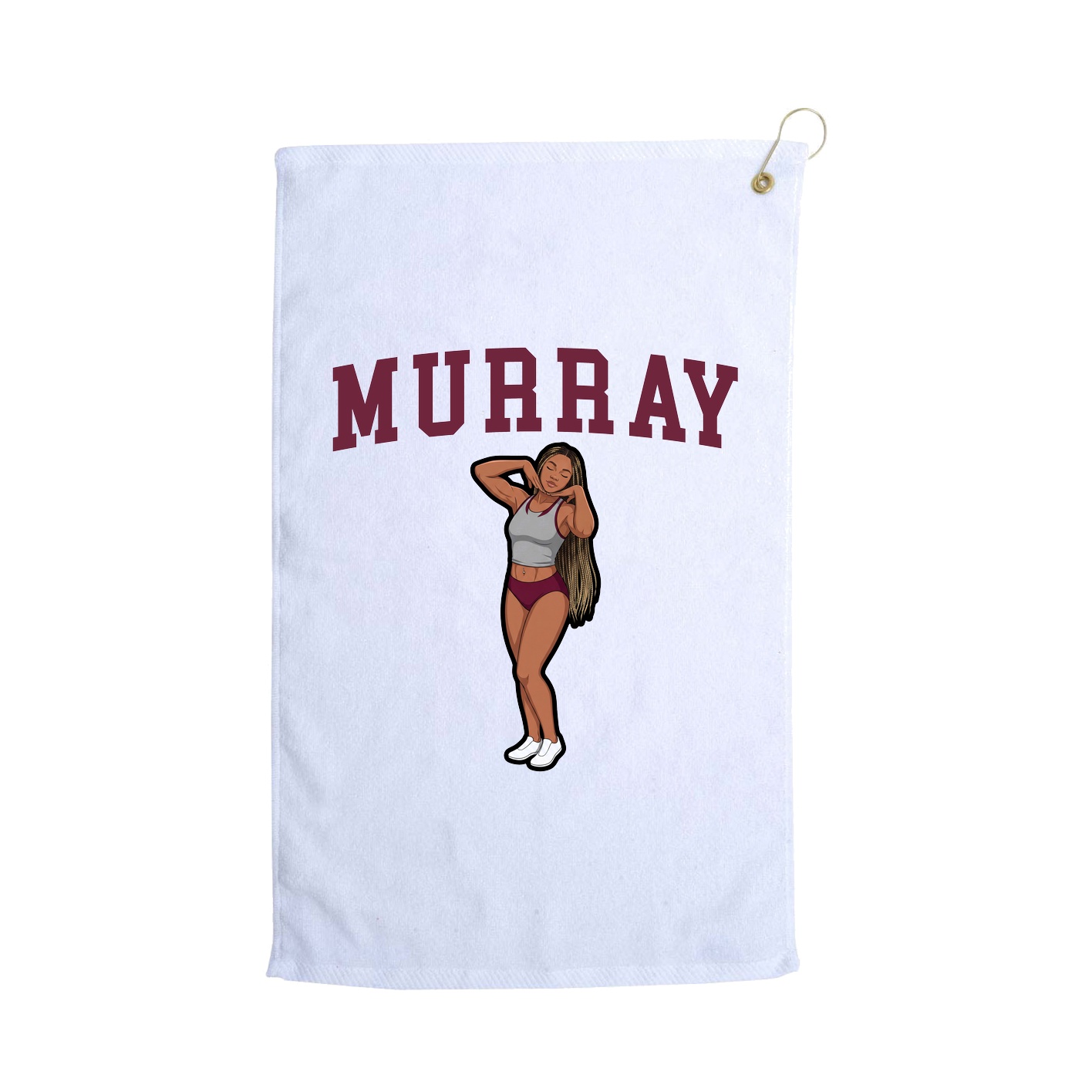Golf Towel — Shirsey in White