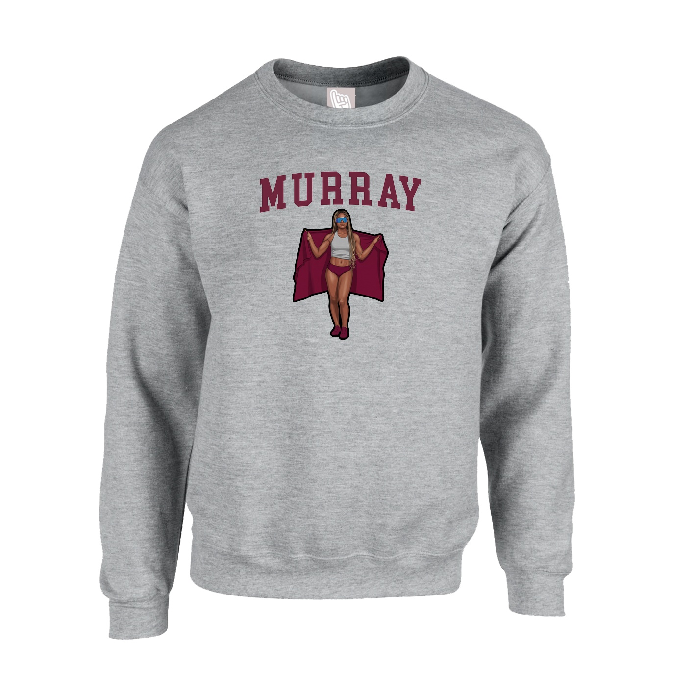 Fleece Crew — Shirsey in Grey
