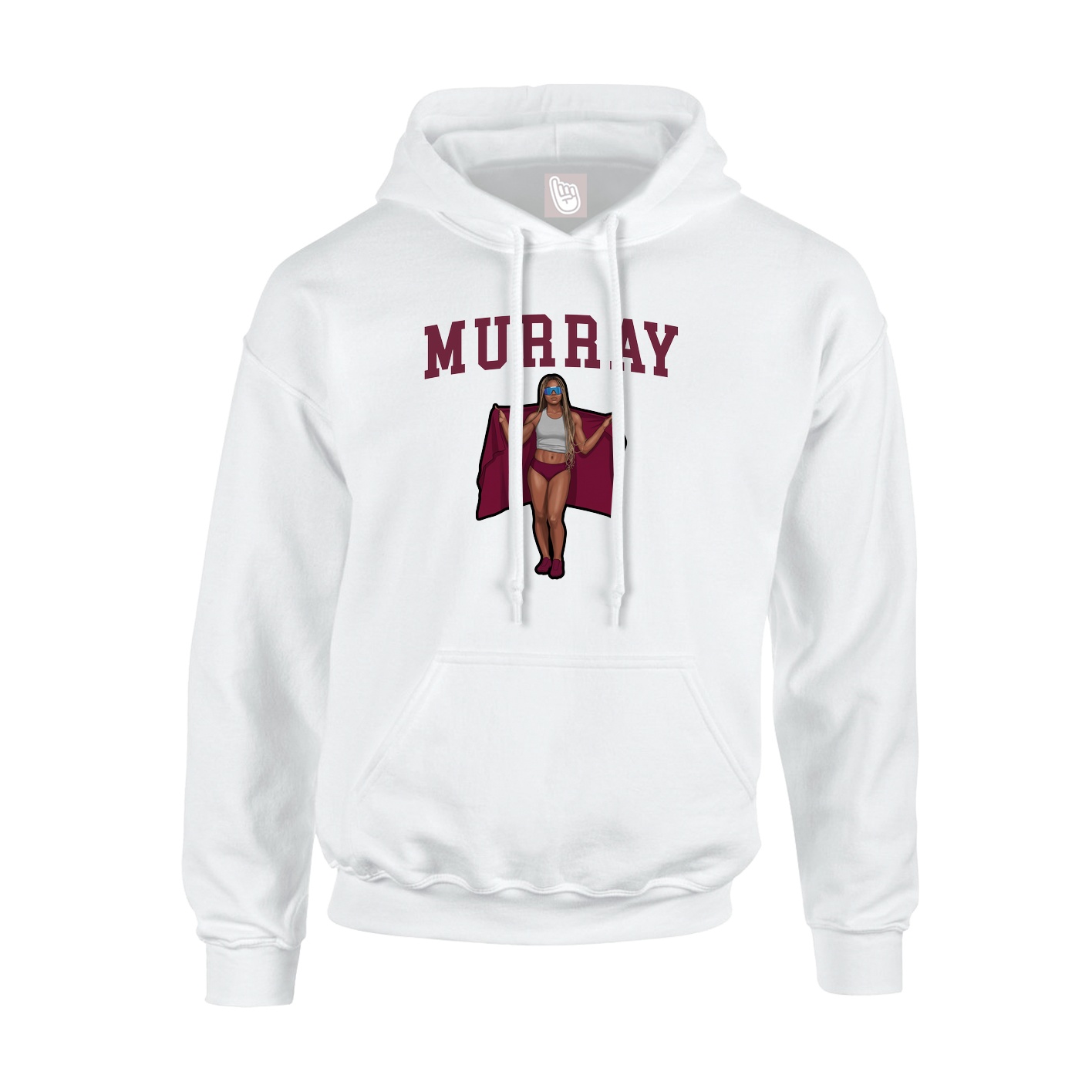 Youth Hoodie — Shirsey in White