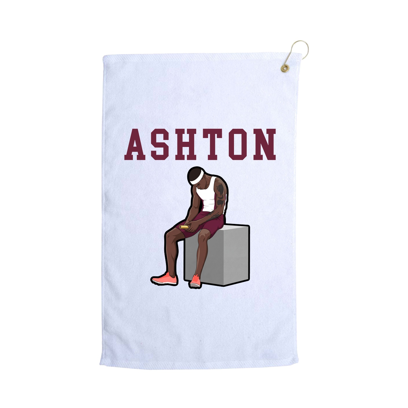 Golf Towel — Shirsey in White