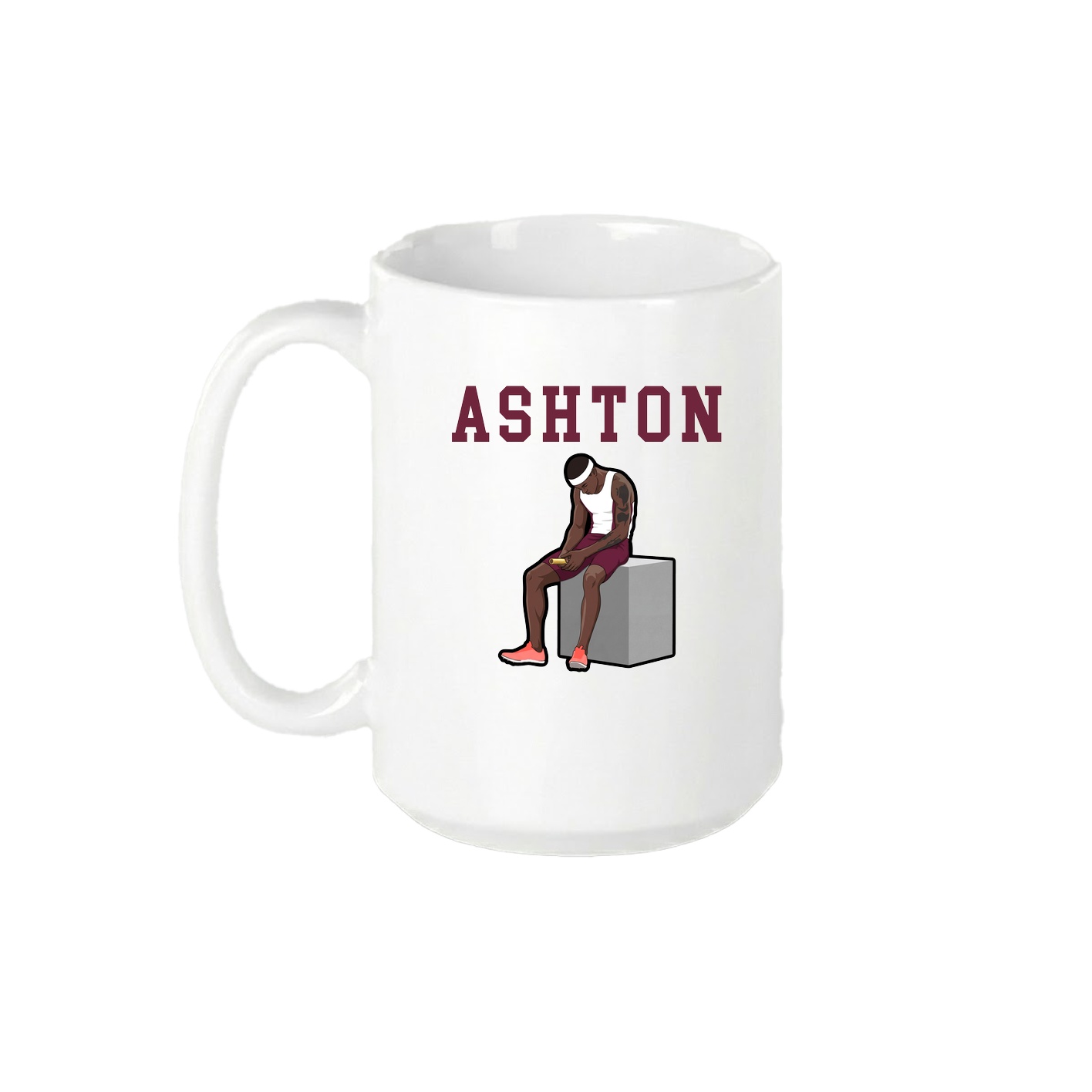 15oz Coffee Mug — Shirsey in White