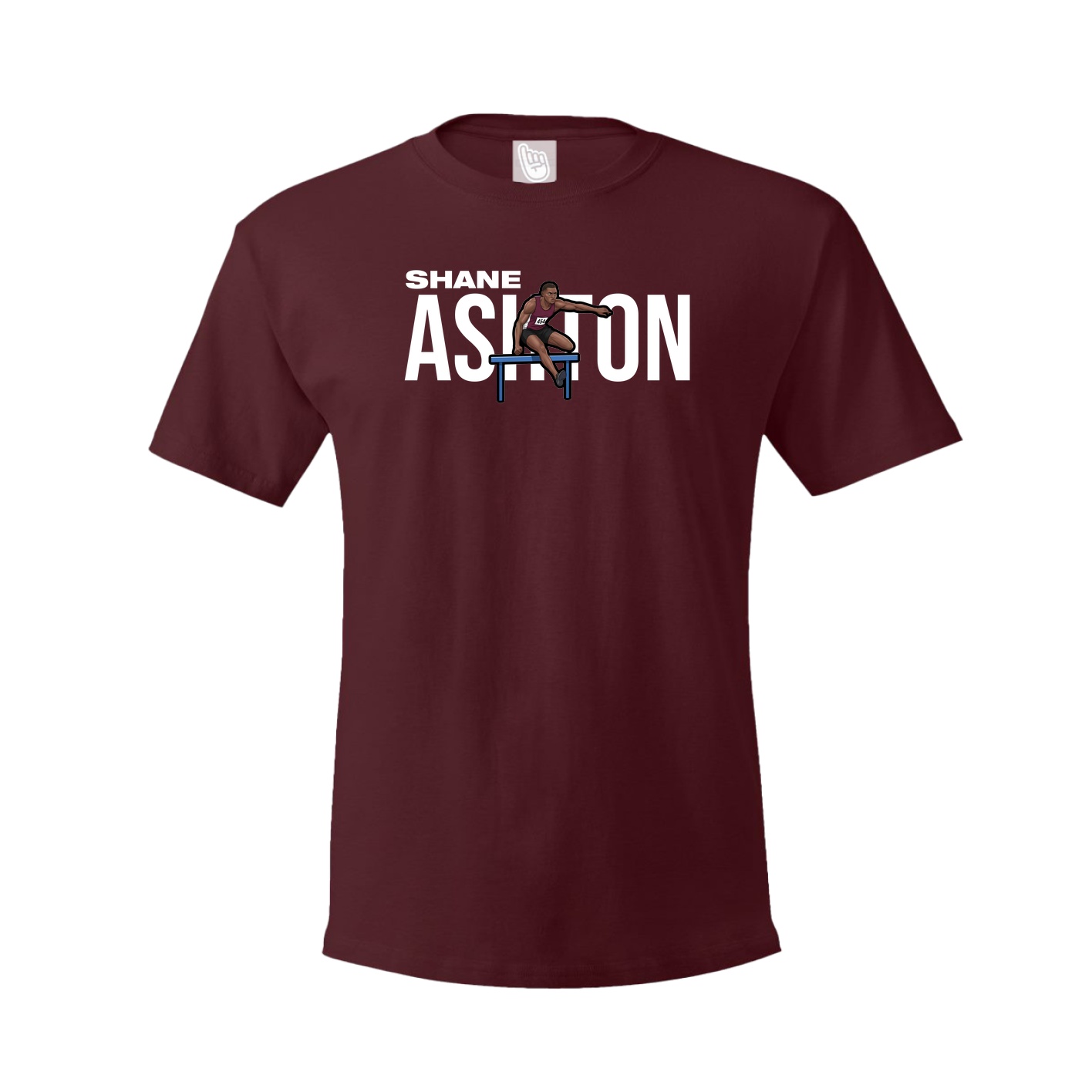 Tee — Player Name in Maroon