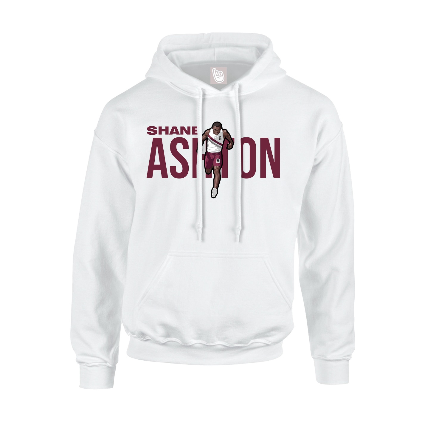 Hoodie — Player Name in White