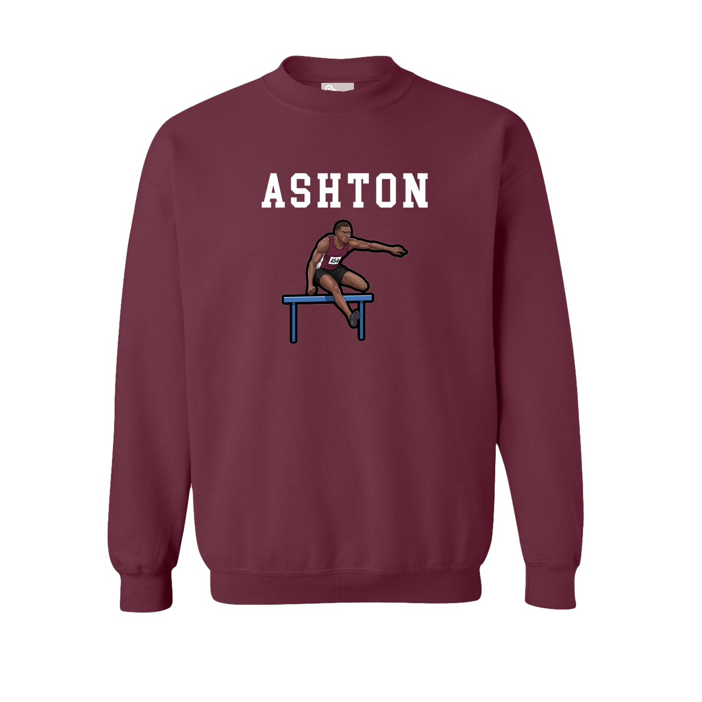 Fleece Crew — Shirsey in Maroon