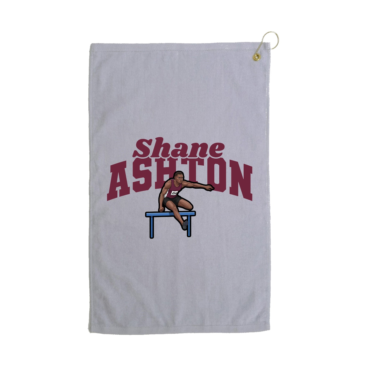 Golf Towel — Signature Arch in Grey