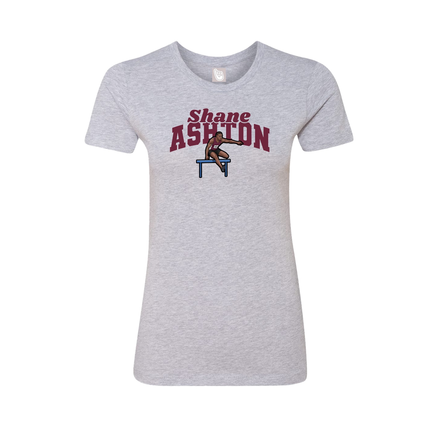 Womens Tee — Signature Arch in Grey